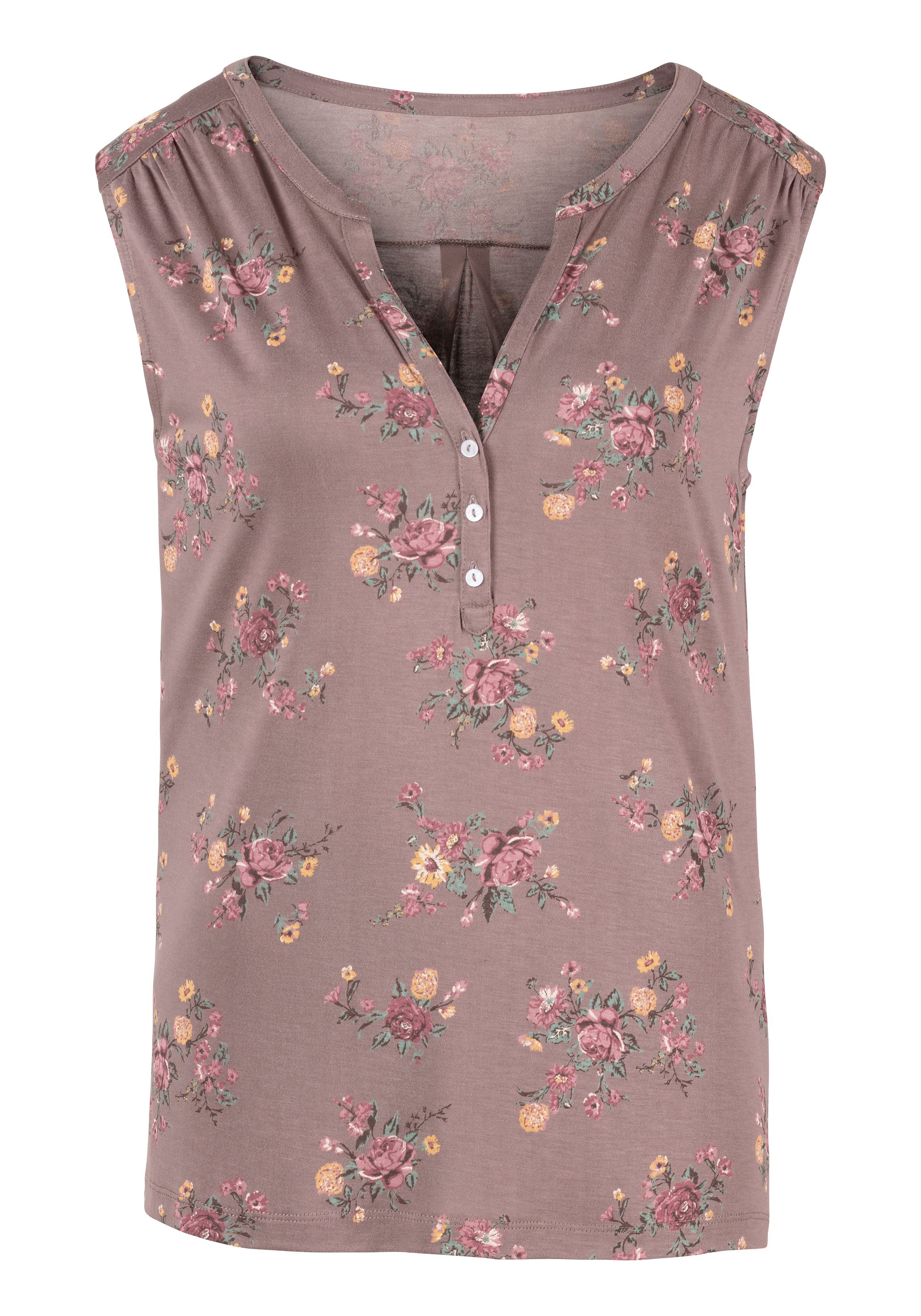 Lascana Shirttop in modieuze blouse-look (2-delig, Set van 2)