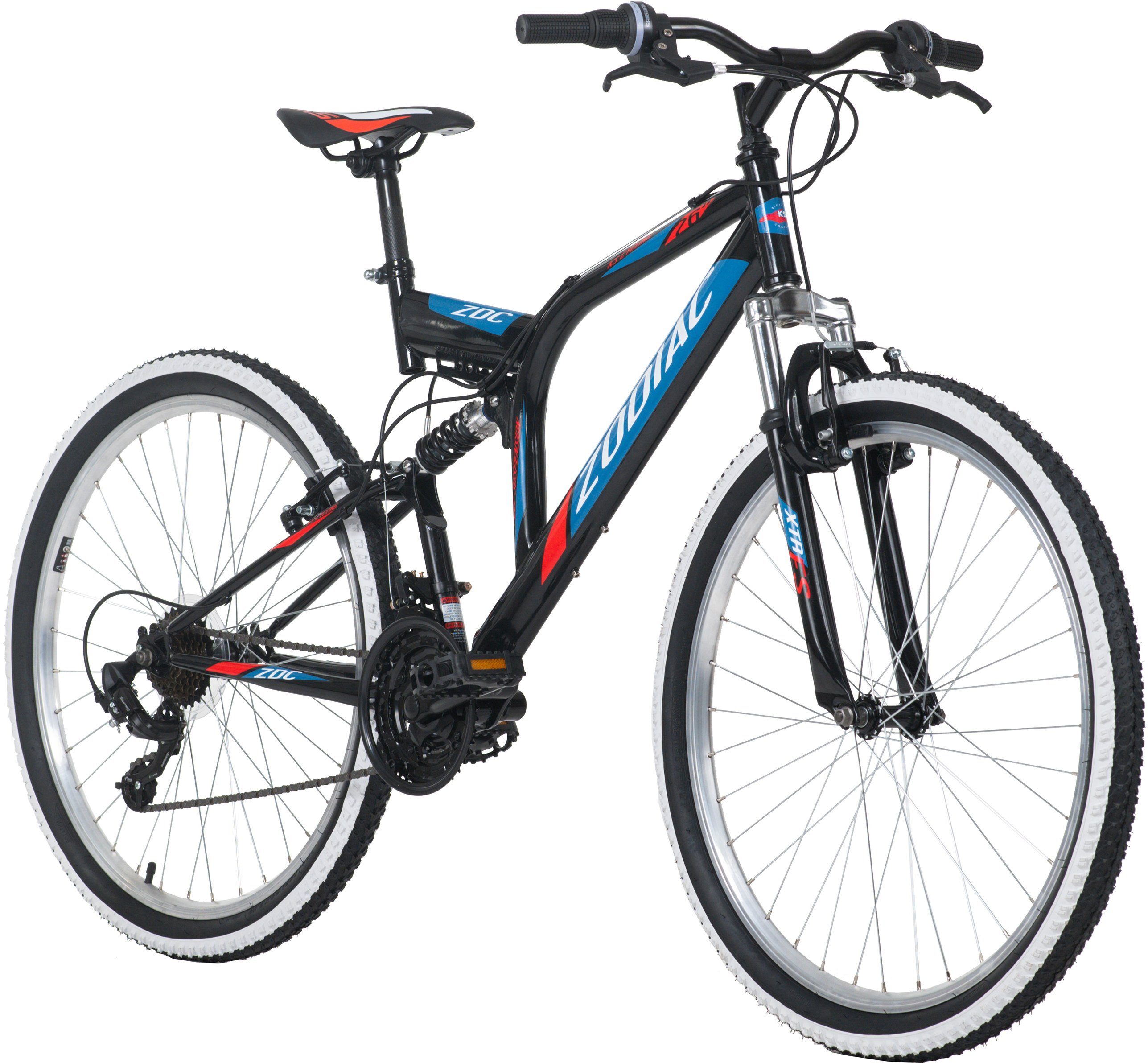 KS Cycling Mountainbike Zodiac voor dames en heren, kettingversnelling