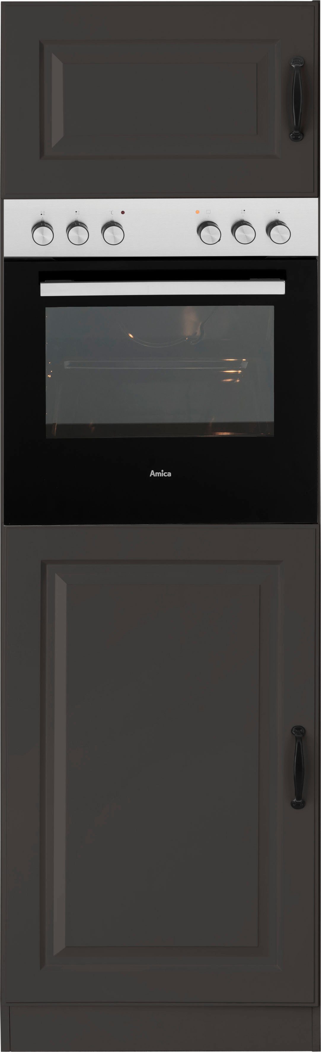 wiho Küchen Oven-/koelkastombouw Erla 60 cm breed met vakkenfront