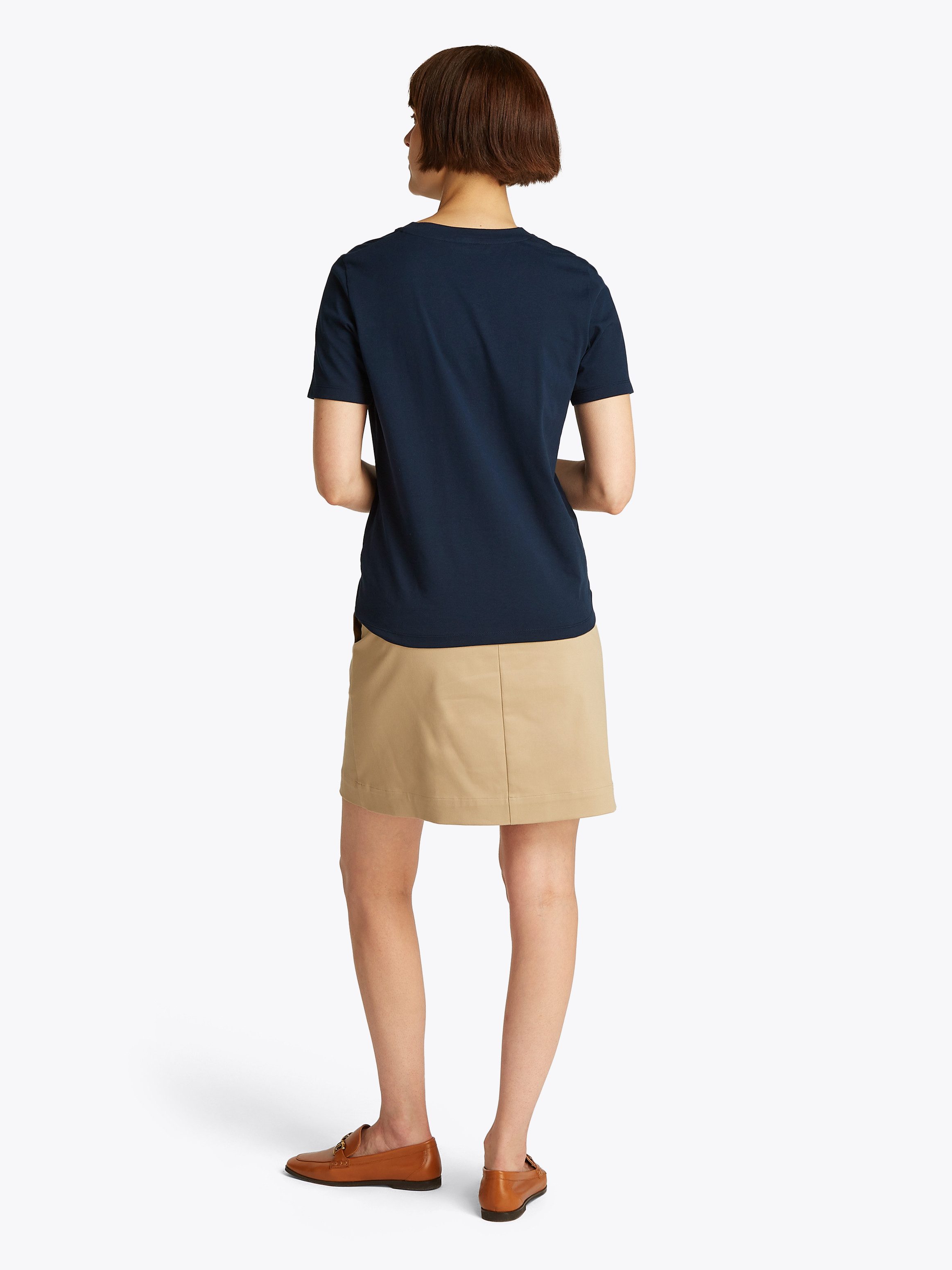 Tommy Hilfiger T-shirt REG CONTRAST FLAG SS TEE