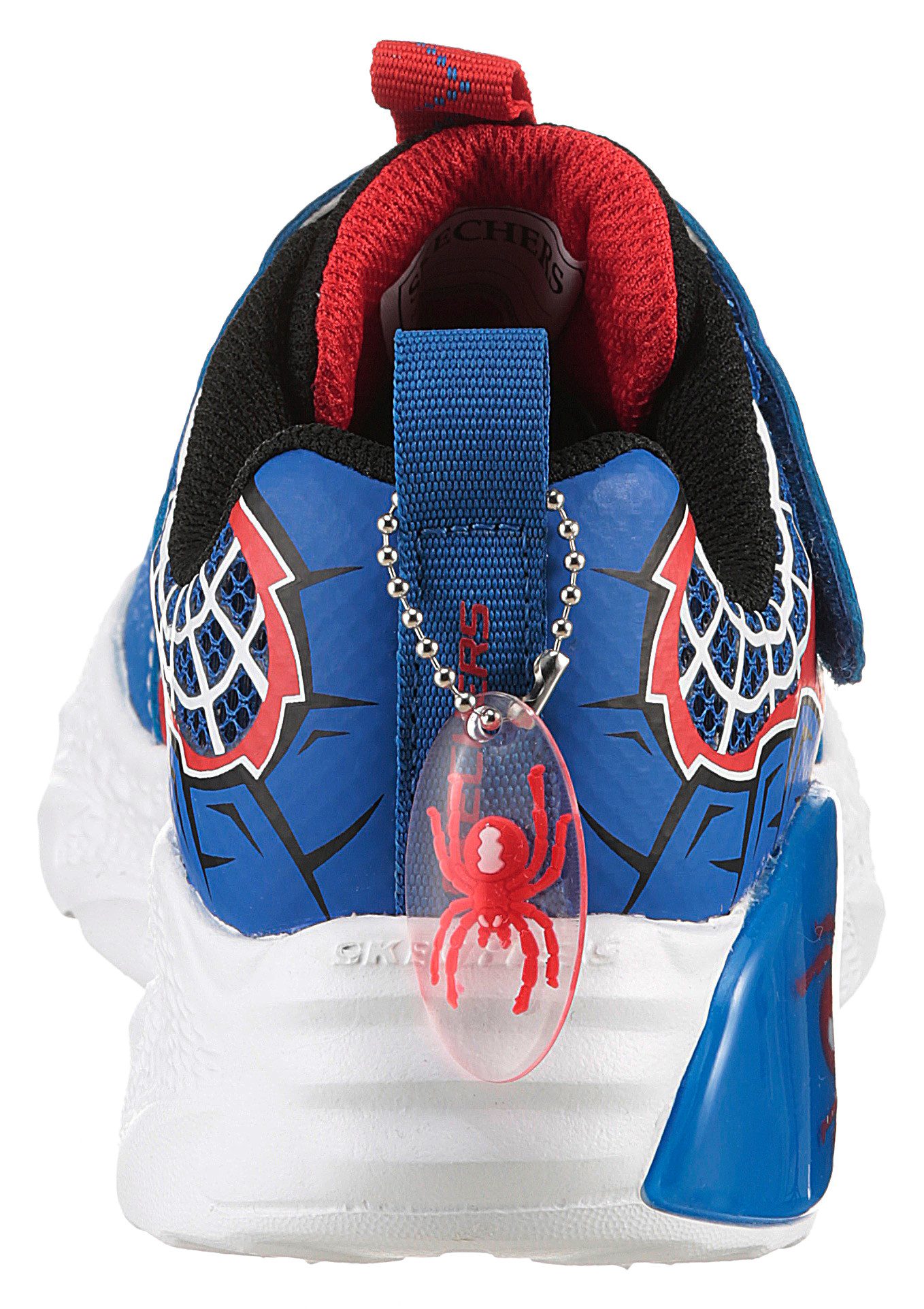Skechers Sneakers CREATURE-CRAWLERS , blinkende klittenbandschoen met coole afbeelding, maat sjabloon te downloaden