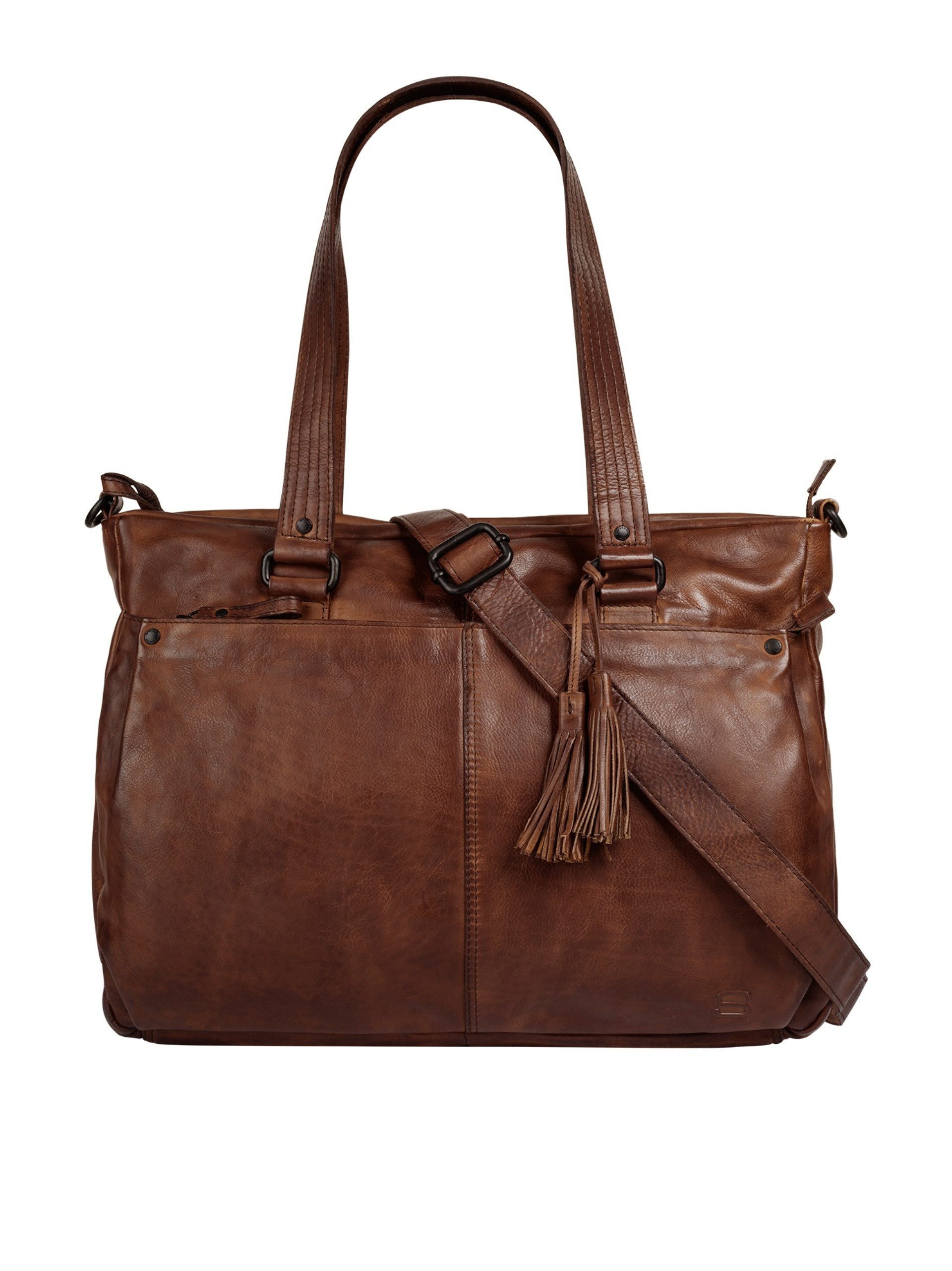 Spikes & Sparrow Shopper echt leder
