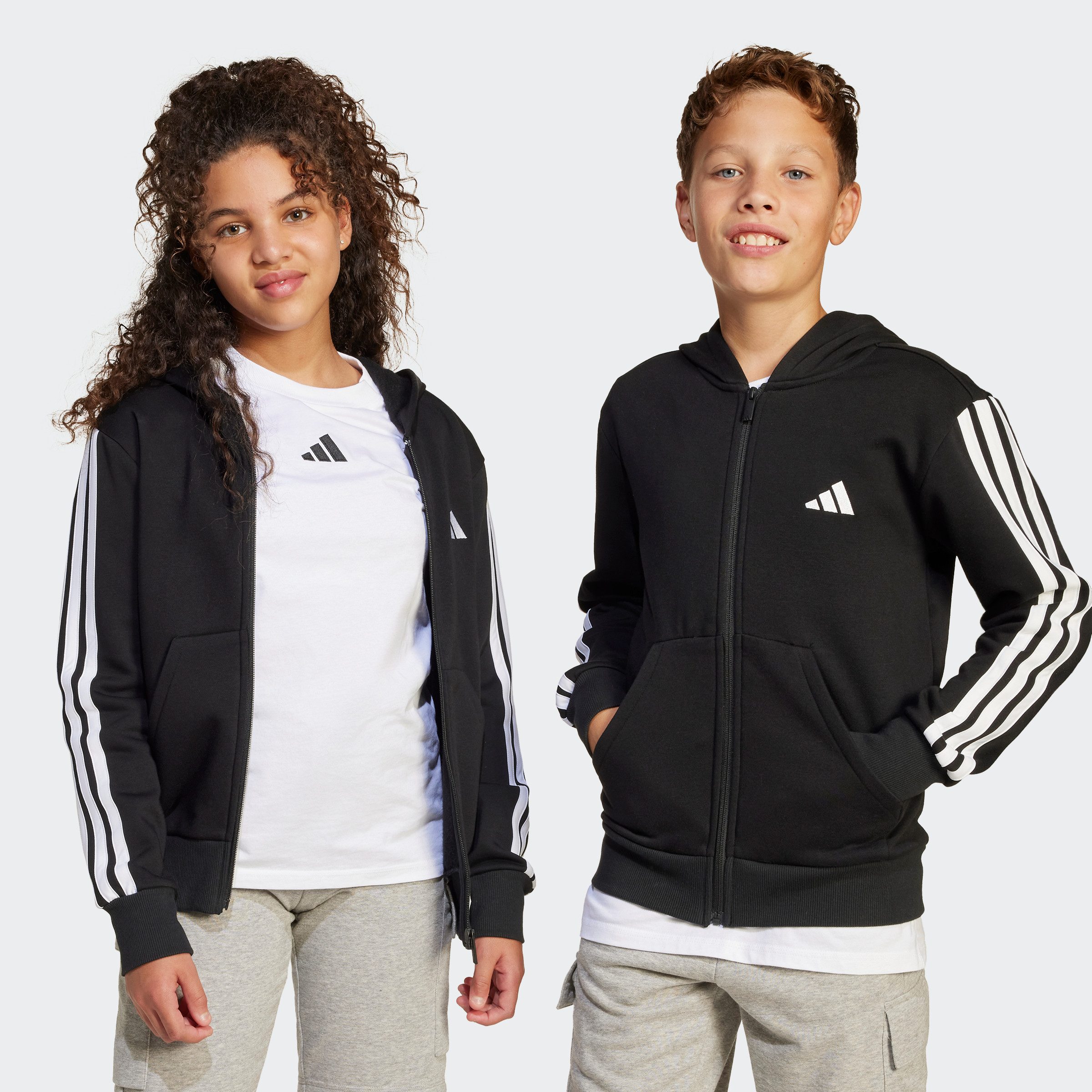 adidas Sportswear Hoodie J 3S FL FZ HD