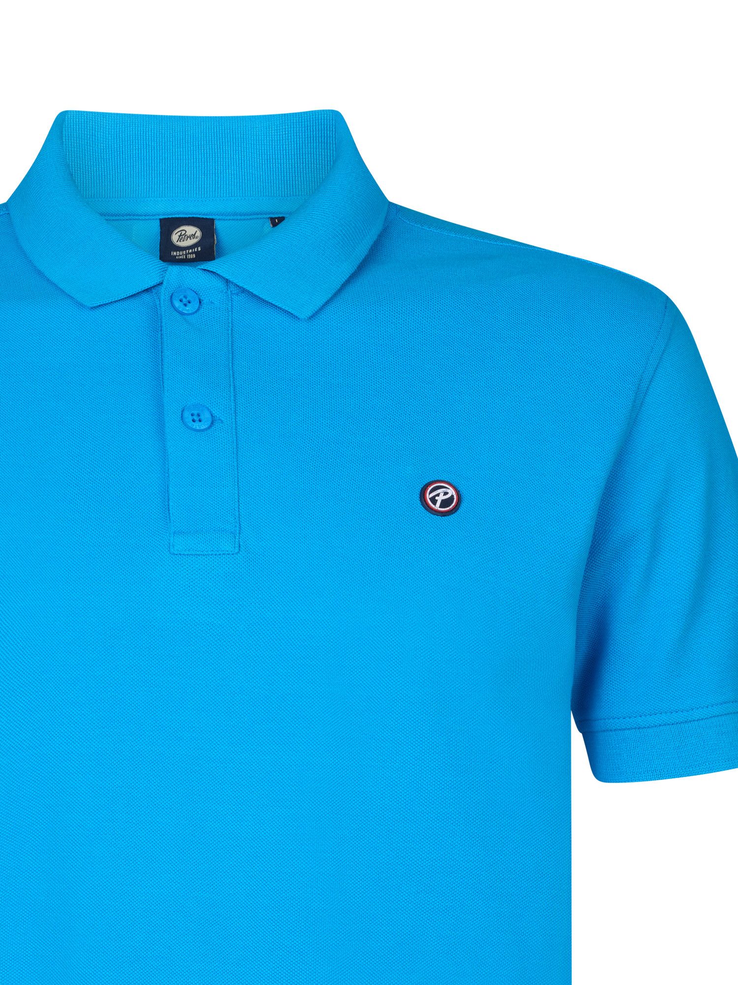 Petrol Industries Poloshirt met geborduurd logo