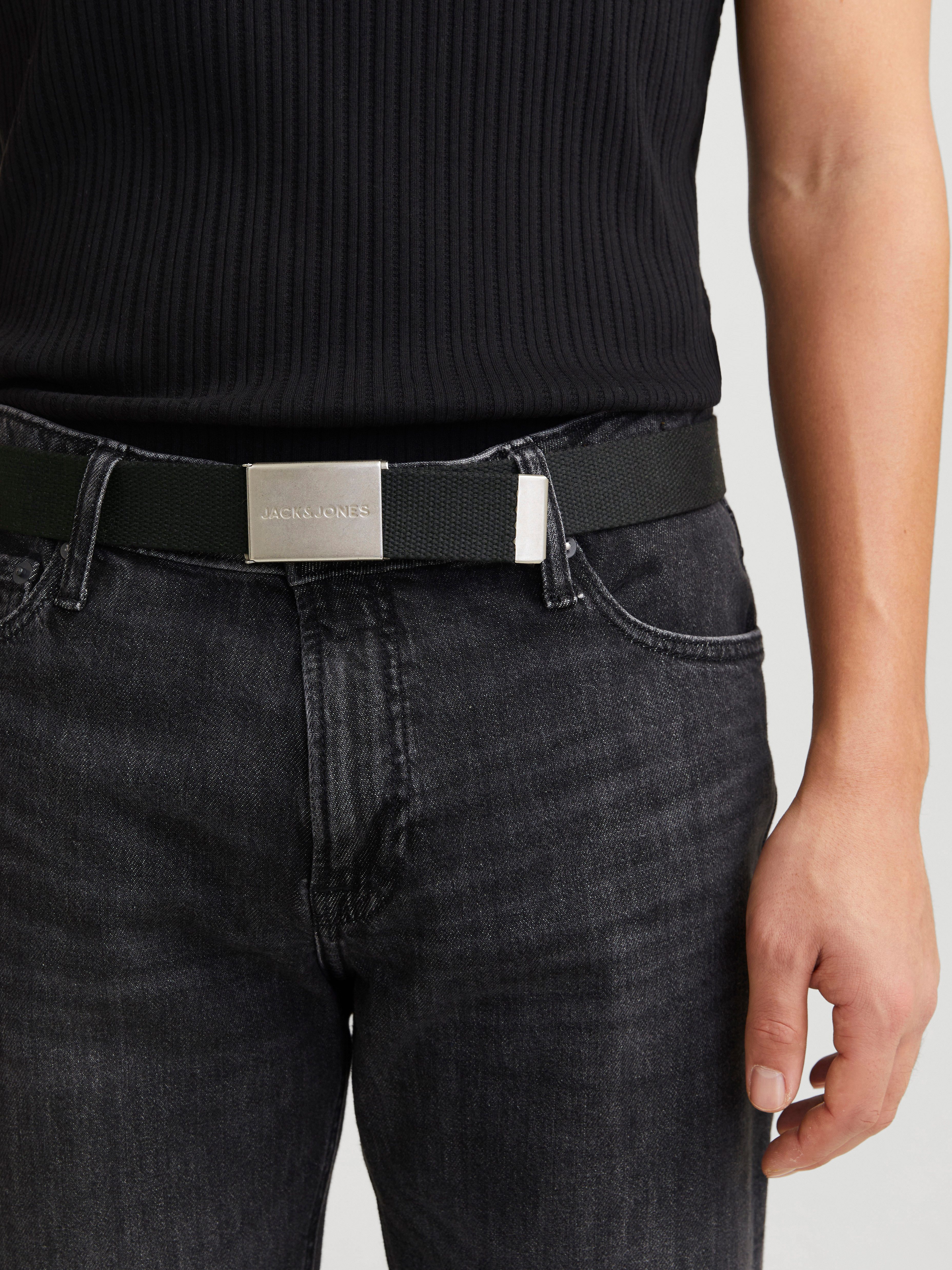Jack & Jones Stoffen riem JACLONDON WOVEN BELT NOOS