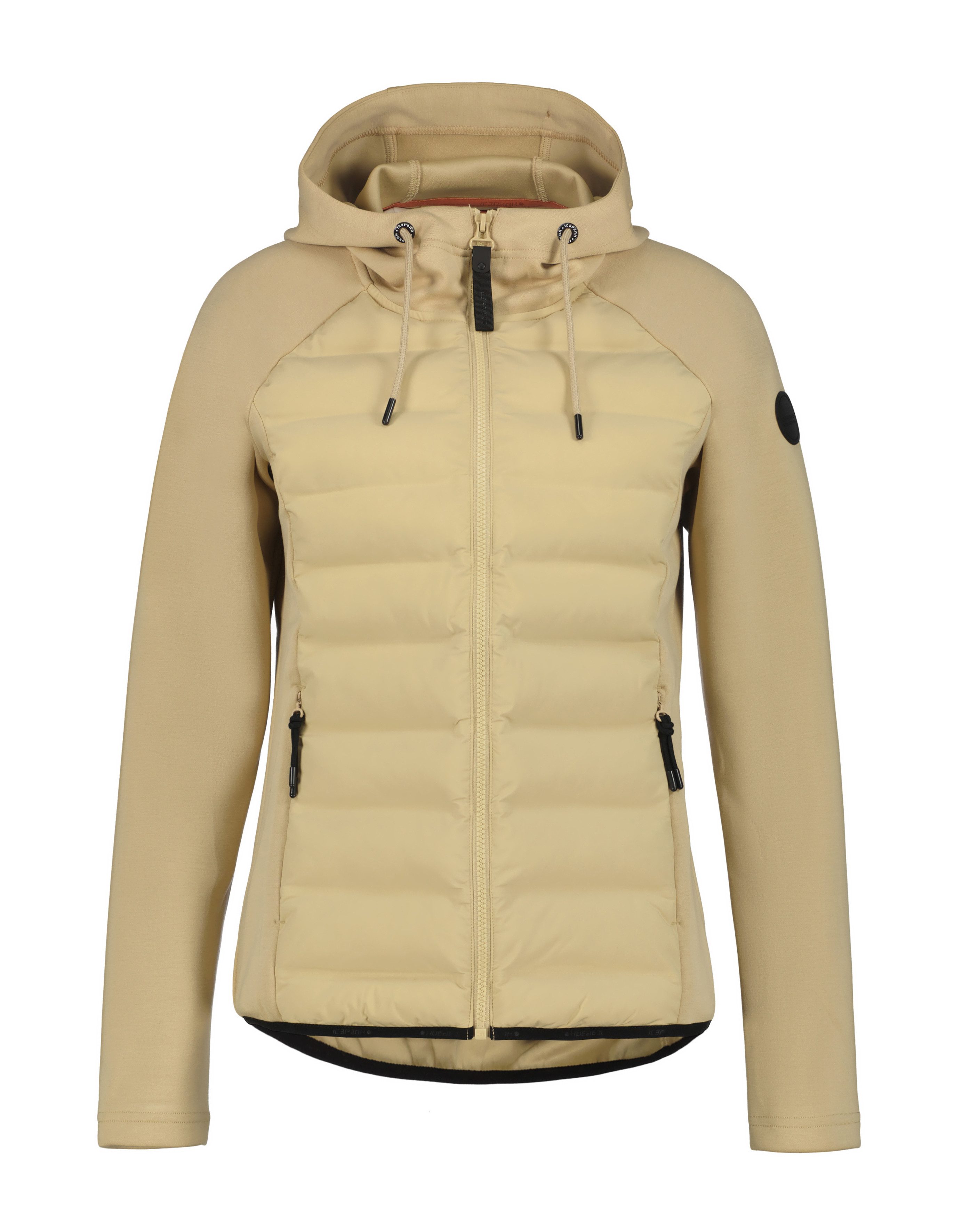 Icepeak Gebreid fleecejack ASHBURN (1 stuk) dames fleece vesten maat XXL beige