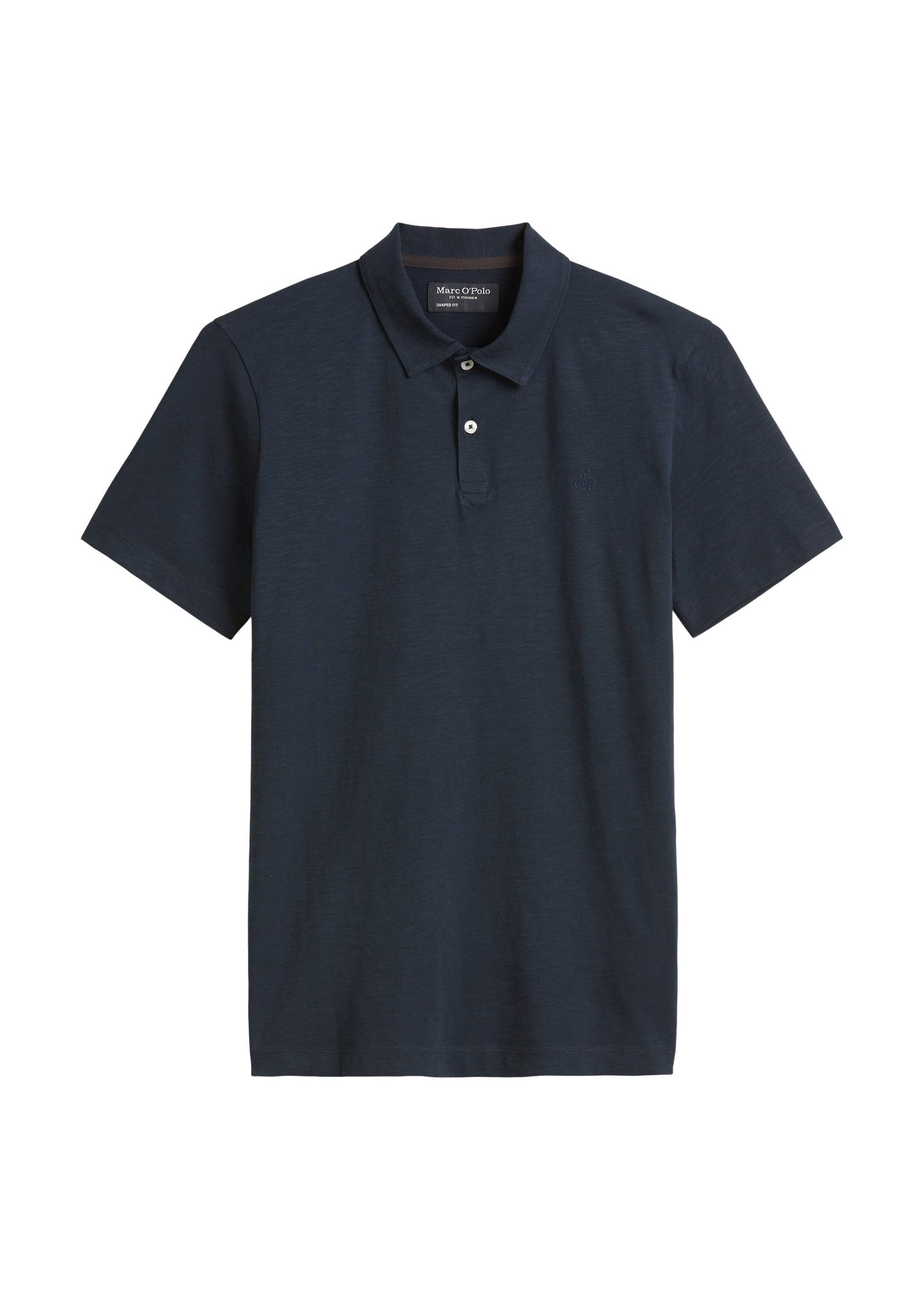 Marc O'Polo Poloshirt met levendige, dynamische oppervlakte