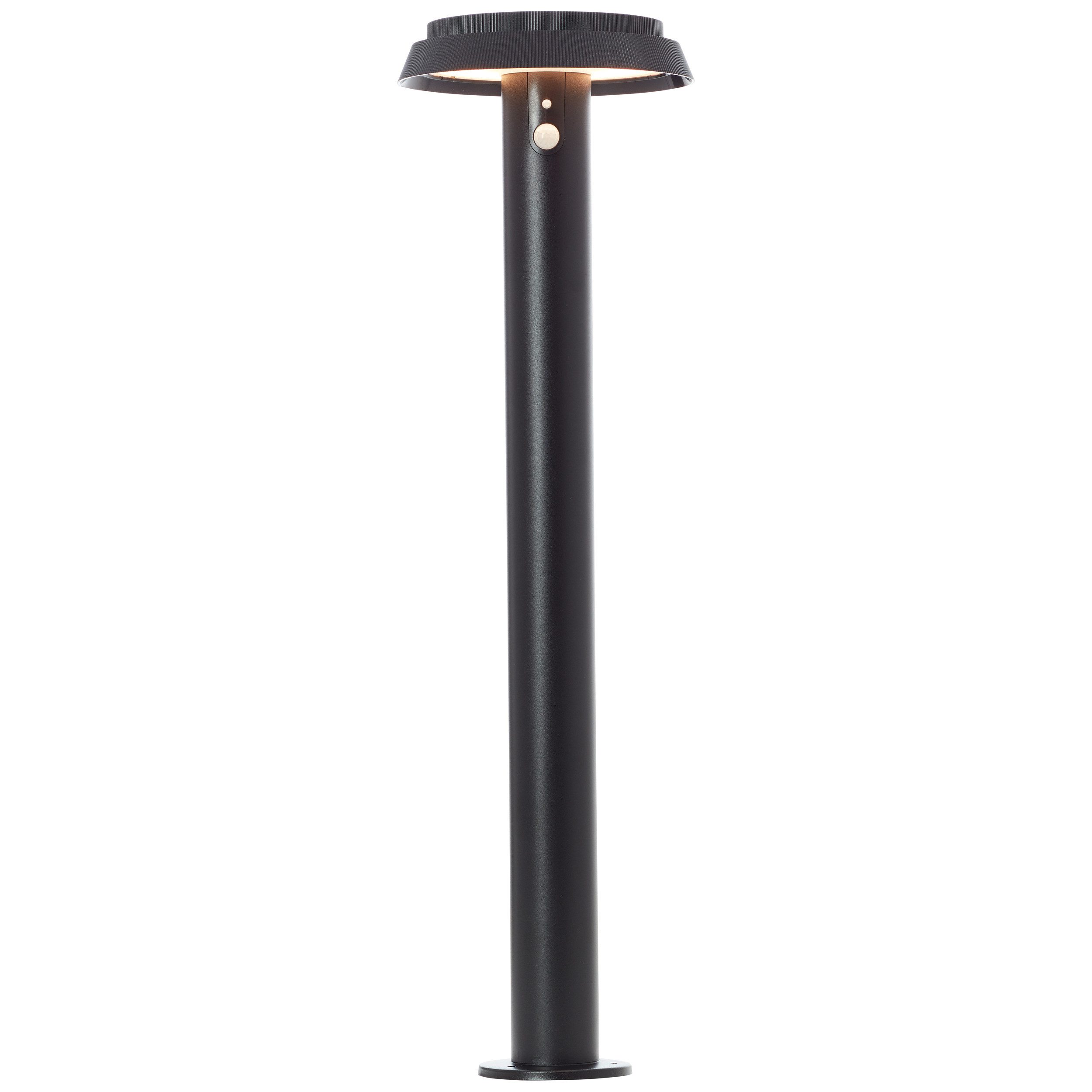 Brilliant G40432-06 Alvero Staande lamp op zonne-energie met bewegingsmelder 4 W Warmwit Zwart