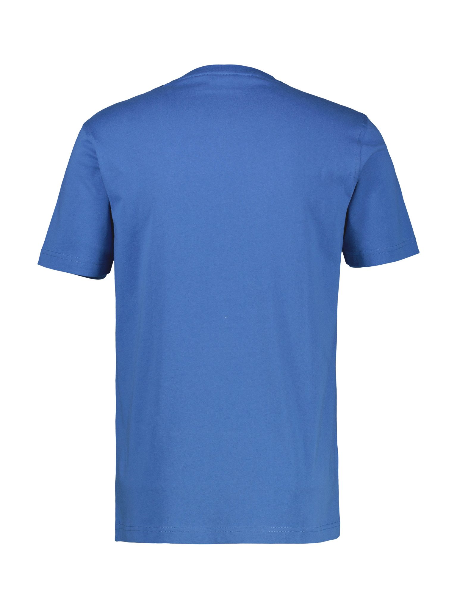 Lerros Shirt met korte mouwen met logoborduursel op borsthoogte
