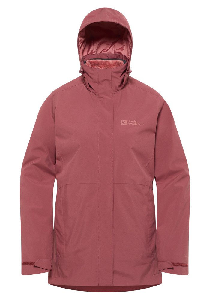 Jack Wolfskin Functioneel 3-in-1-jack ROTWAND 3IN1 JKT W