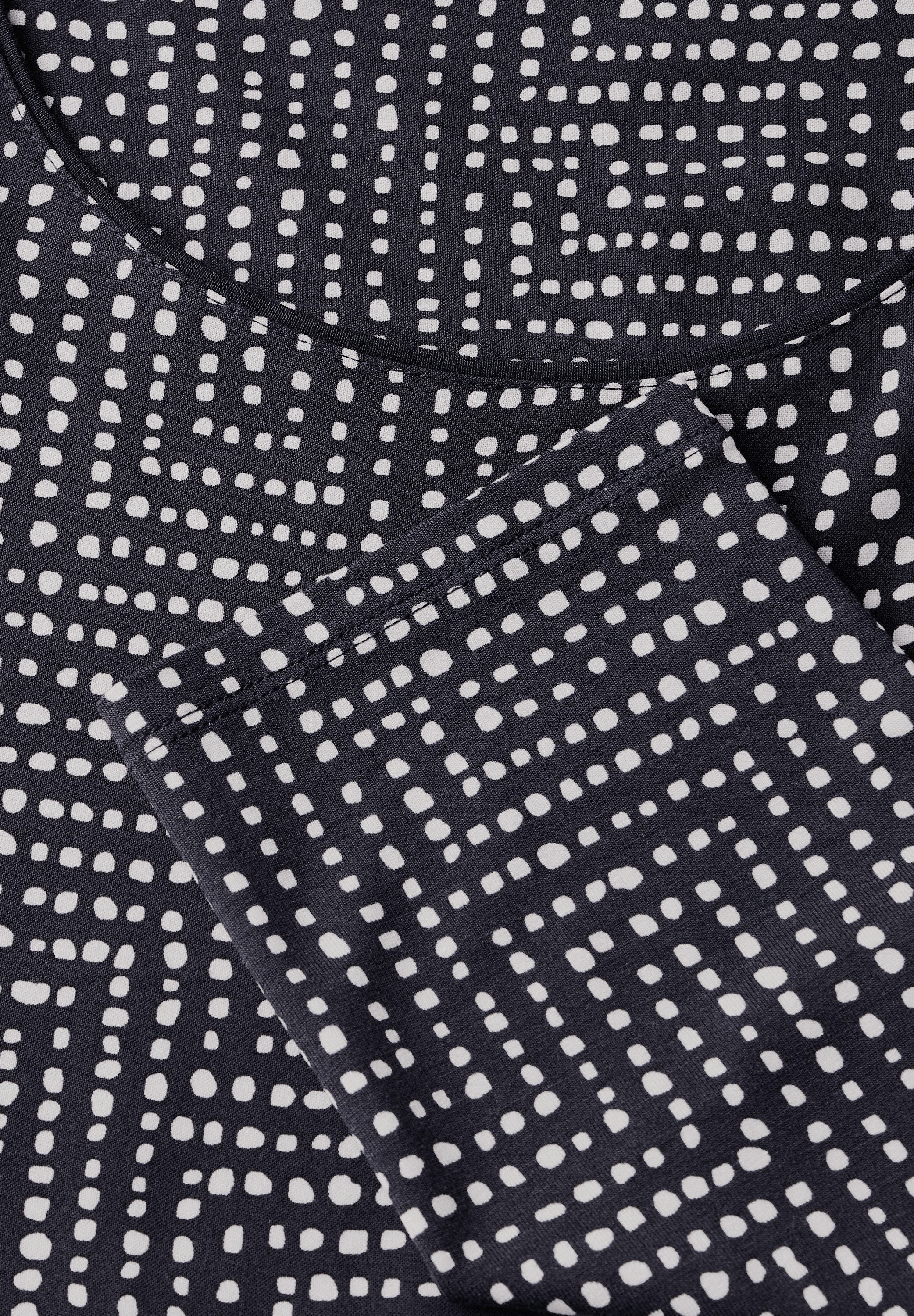 STREET ONE Shirt met 3/4 mouwen Evi met print all-over