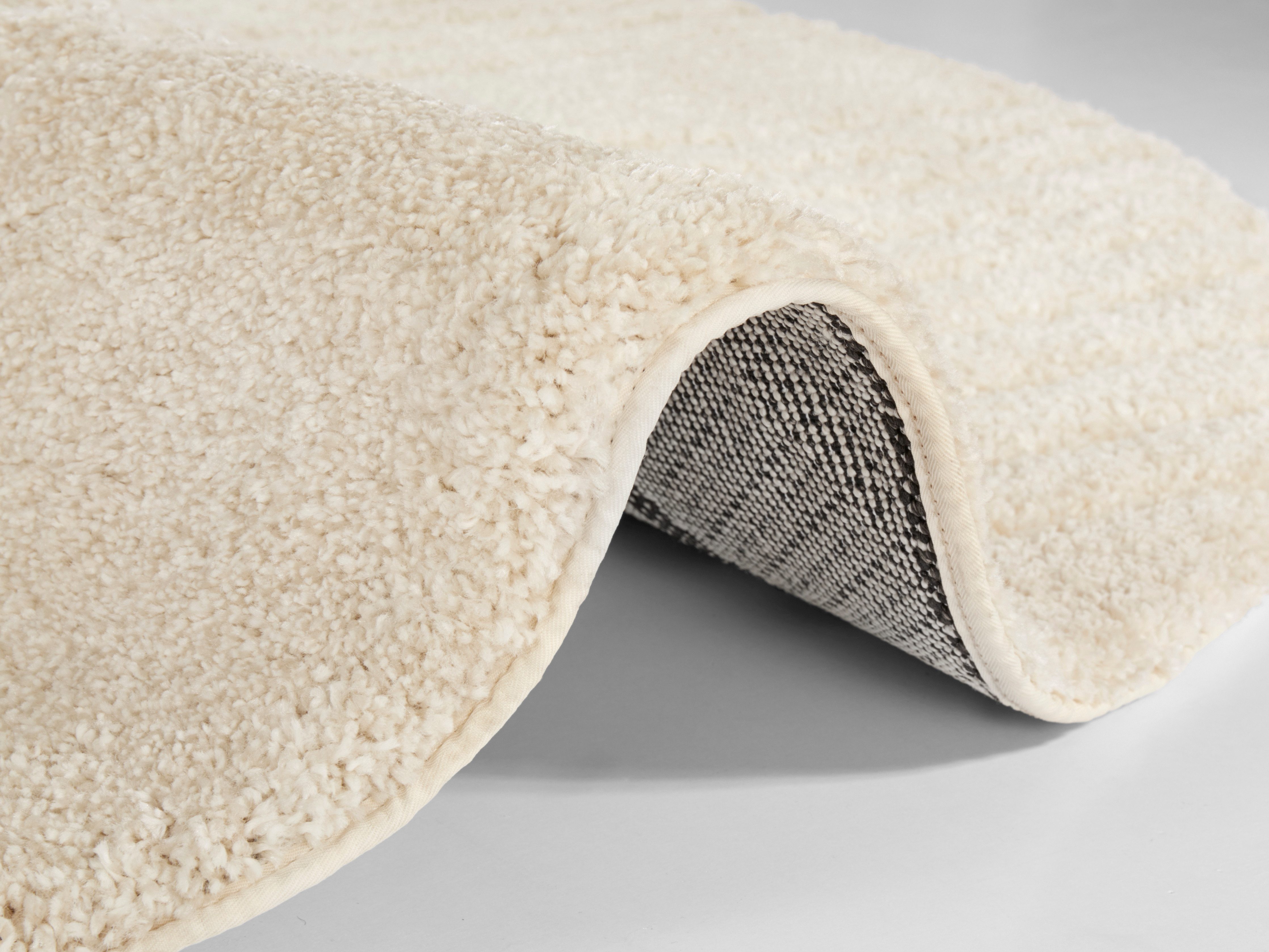 HANSE Home Vloerkleed Fergus Shaggy, zacht, scandi, pluizig, woonkamer, slaapkamer, hal