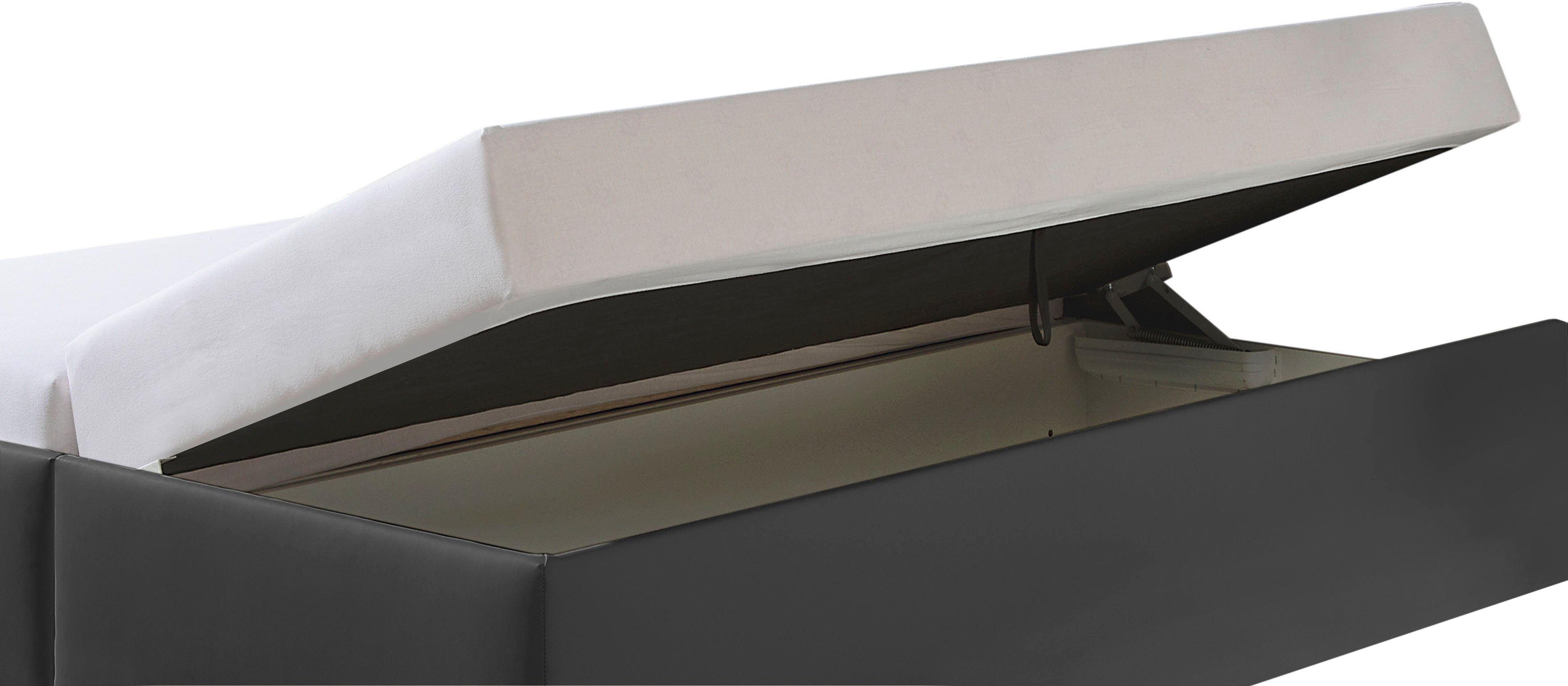 Maintal Gestoffeerd bed Makana met bedlade, ook beschikbaar in h4