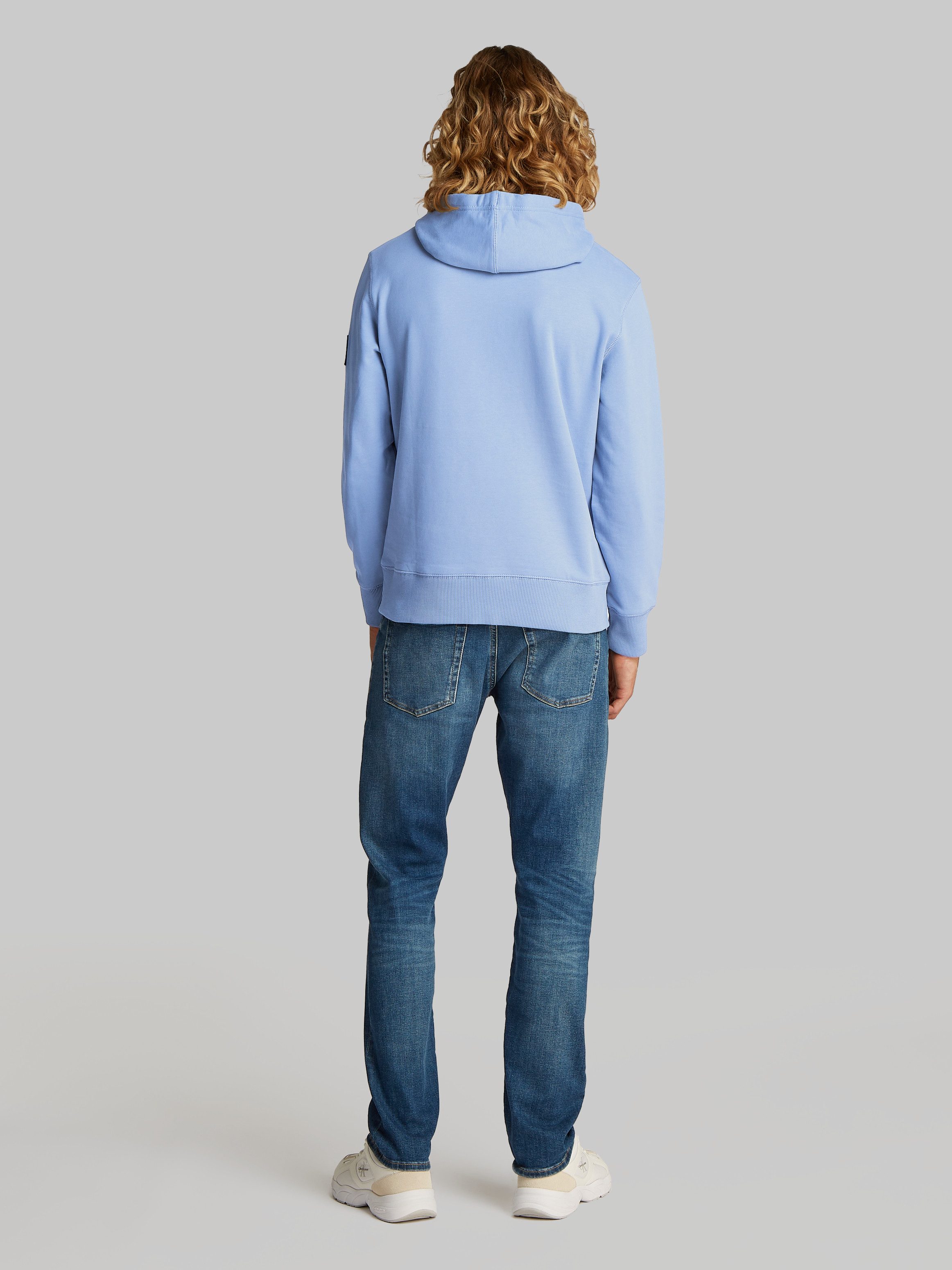 Calvin Klein Hoodie BADGE HOODIE met logopatch