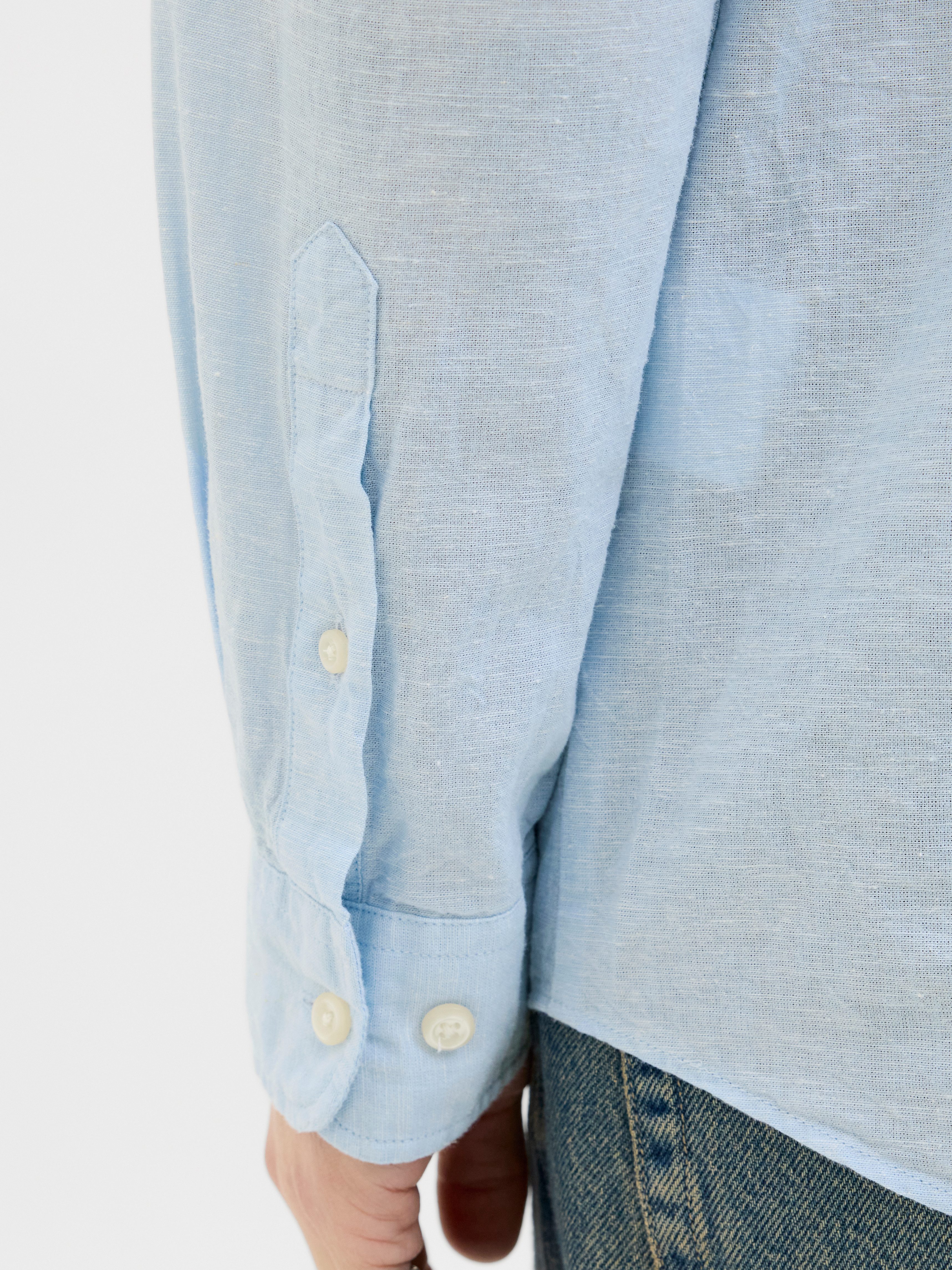 Jack & Jones Overhemd met lange mouwen JJEBREEZE BAND SHIRT LS SN