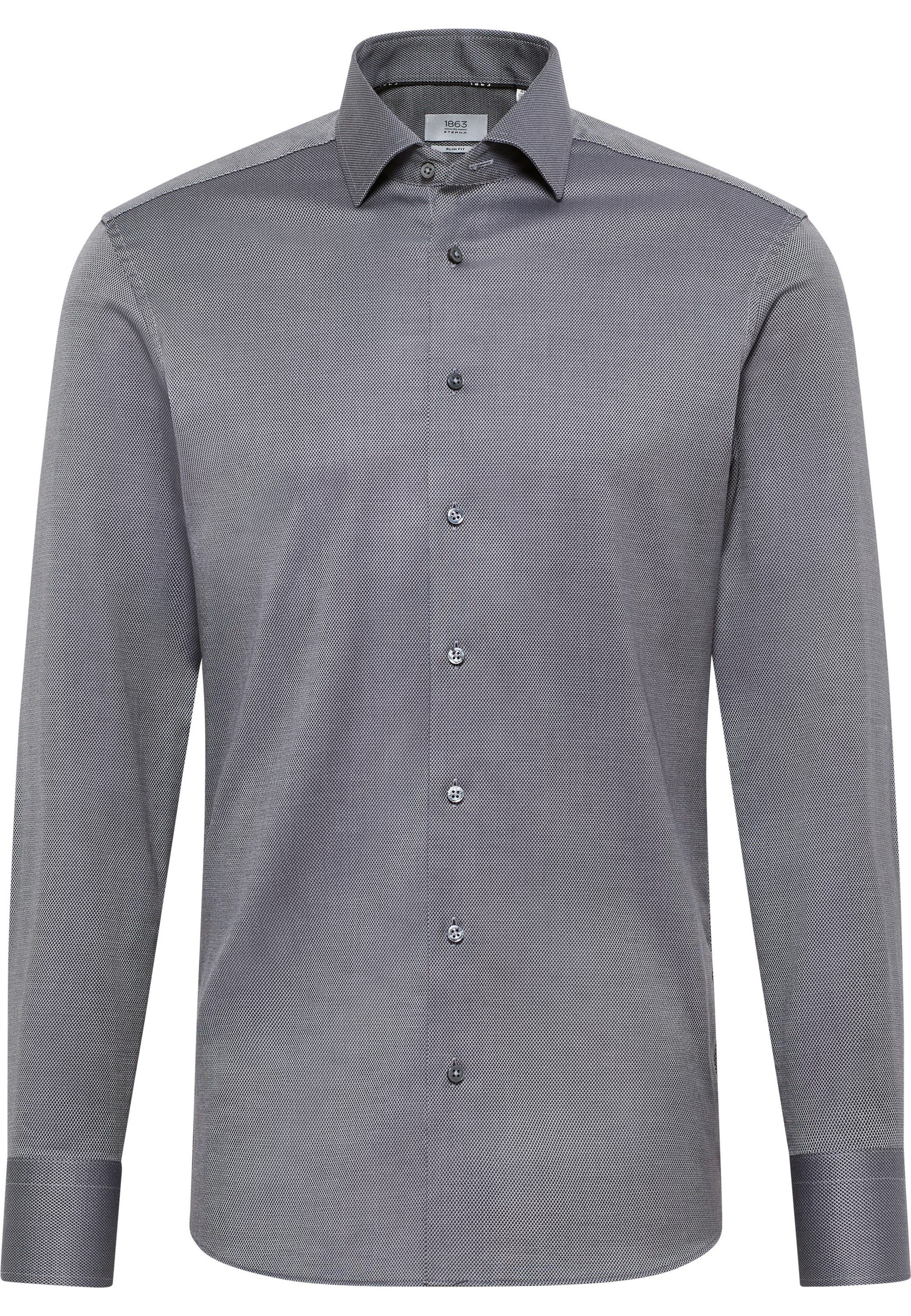 Eterna Overhemd met lange mouwen Slim fit NON IRON (strijkvrij)