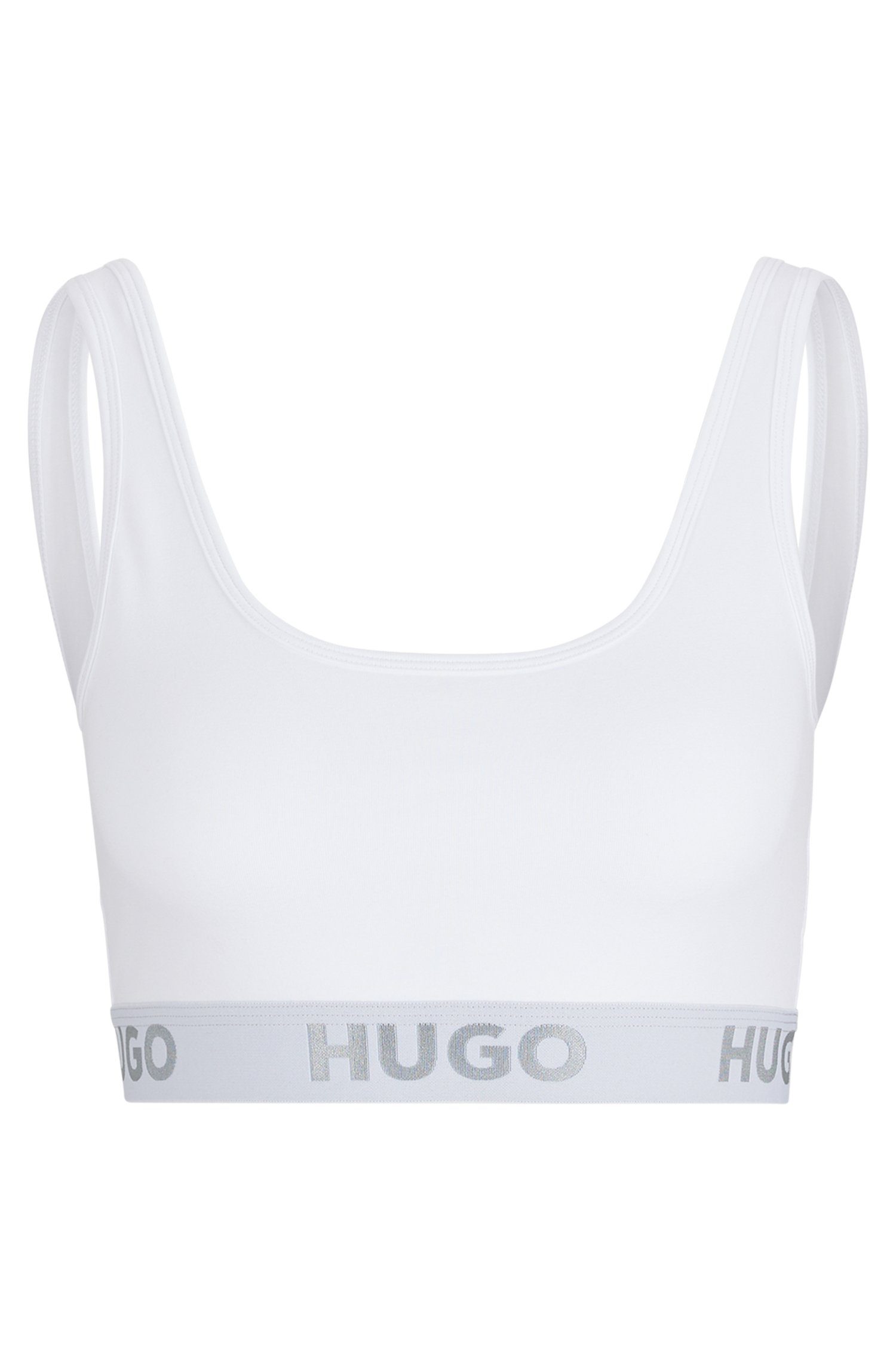 HUGO underwear Bralette-bh BRALETTE SPORTY LOGO met elastische taille