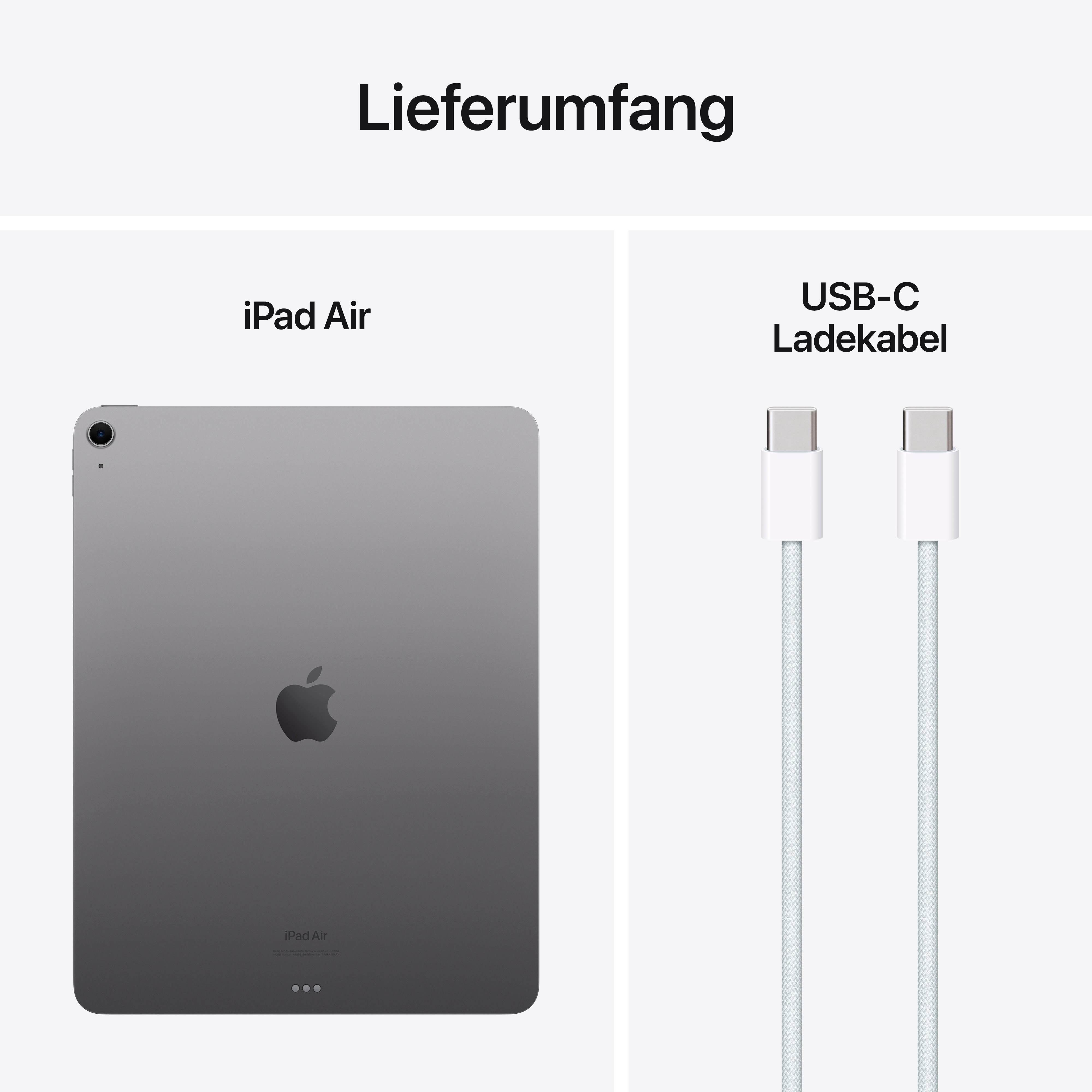 Apple Tablet 13" iPad Air Wi-Fi 256GB, 12,9", iPadOS