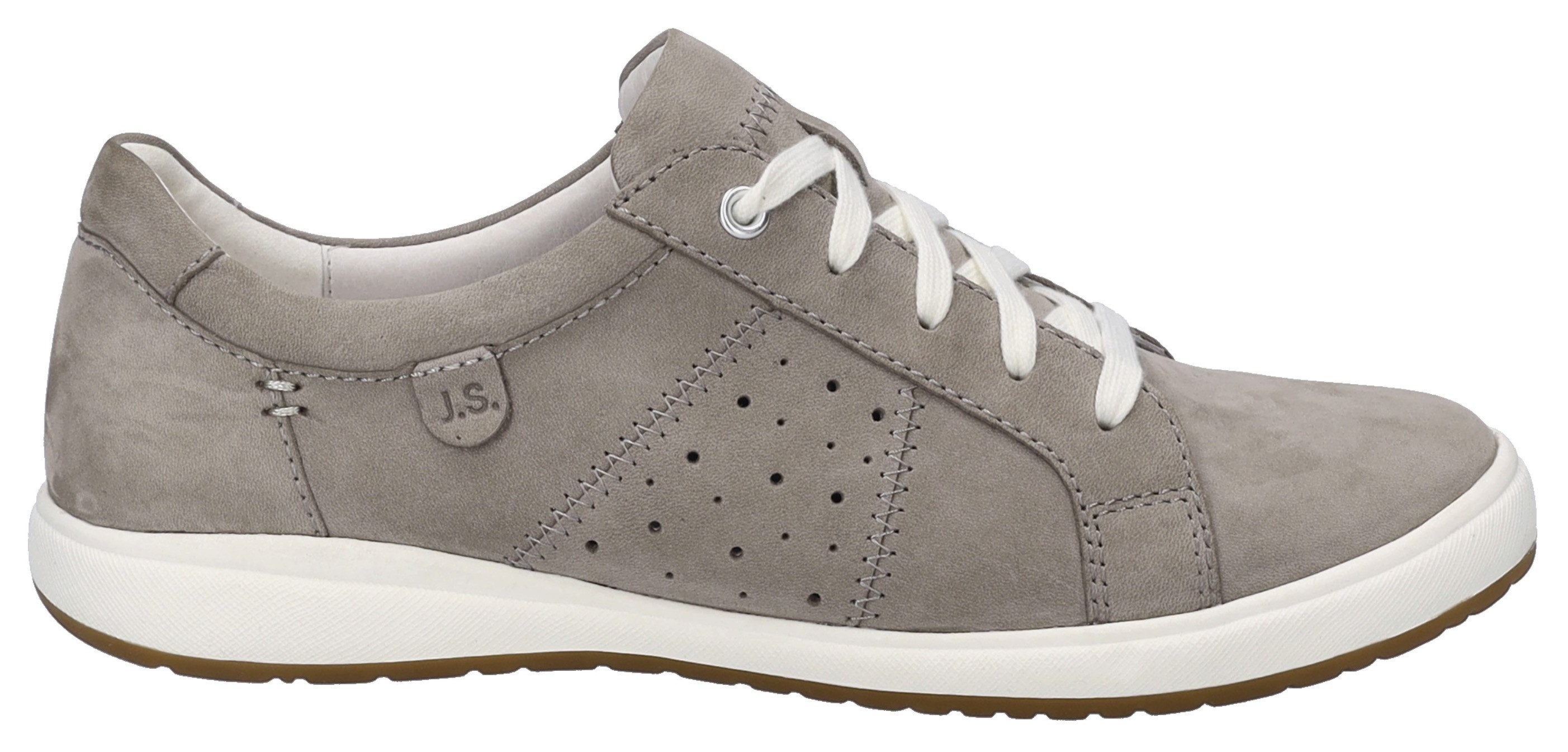 Josef Seibel Sneakers CAREN 01 , vrijetijdsschoen, halfschoen, veterschoen met gepolsterde schacht