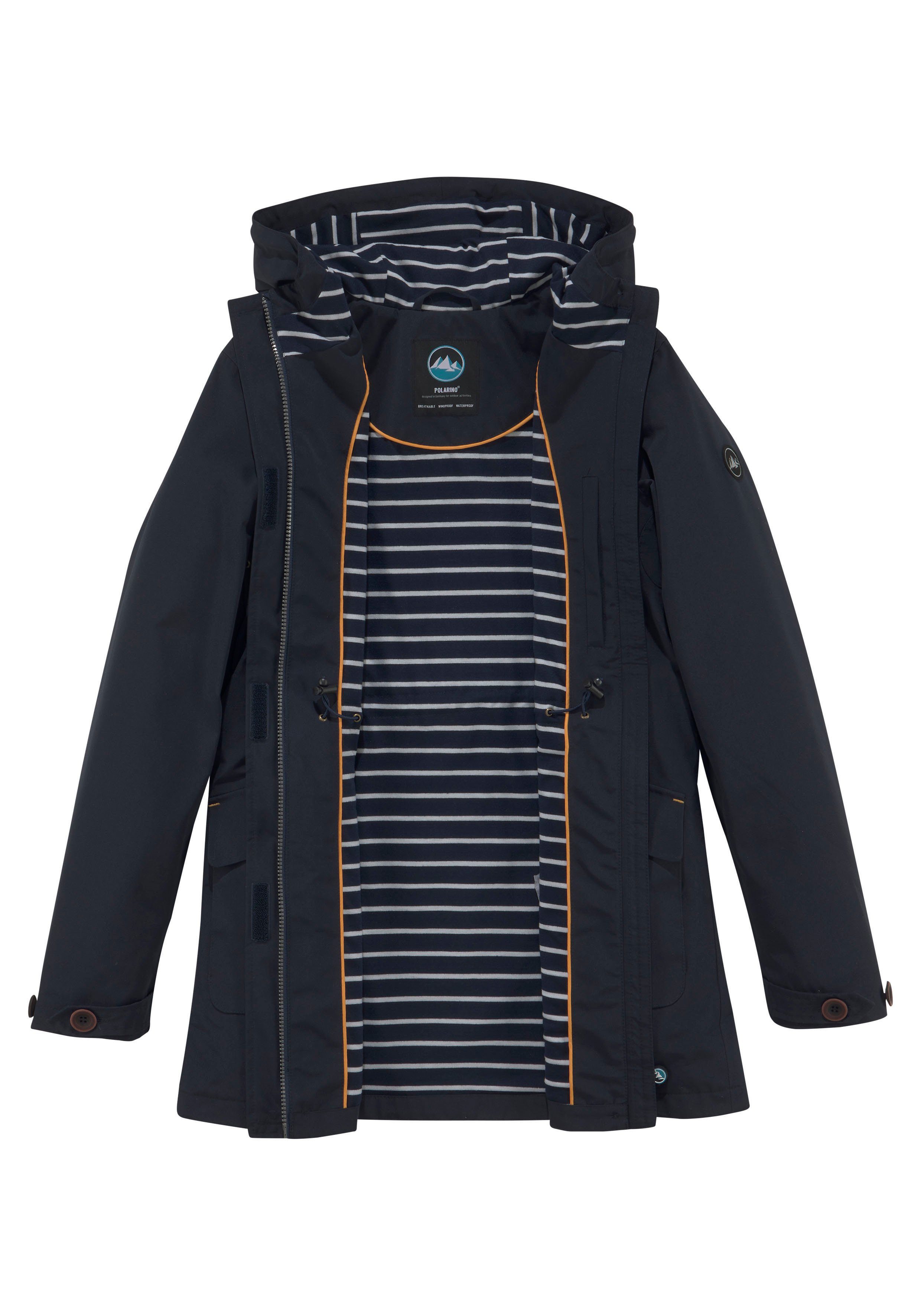 Polarino Functionele parka Waterafstotend & winddicht, ademend