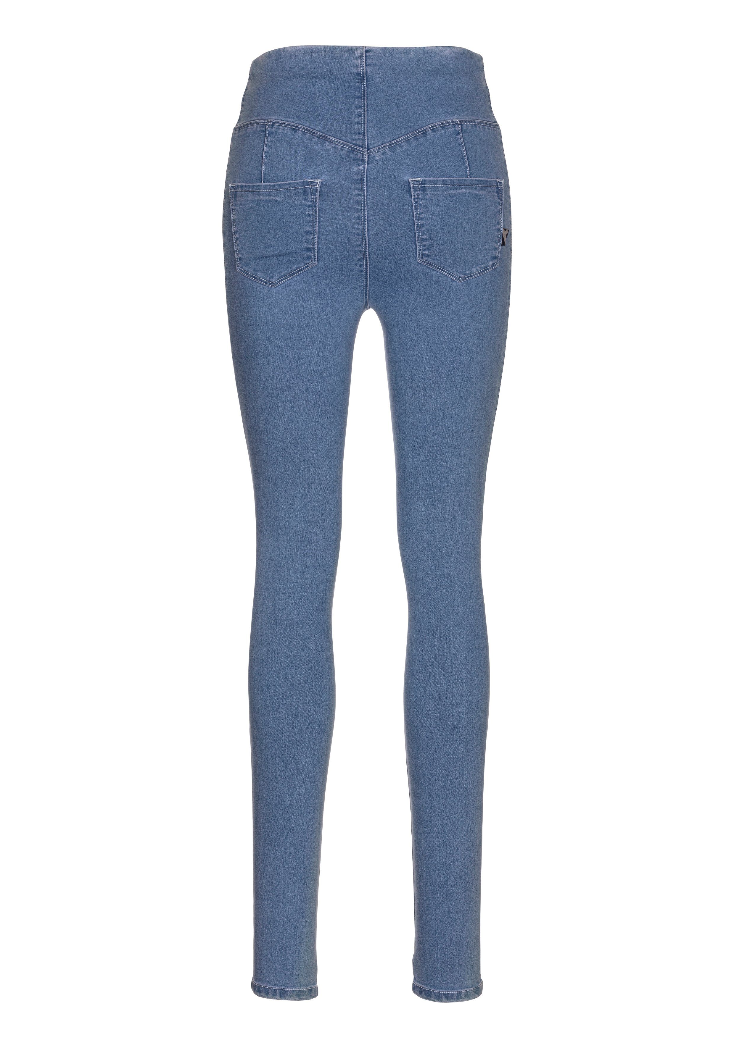 Arizona Jeggings extra-strak gesneden pasvorm, hoge taille
