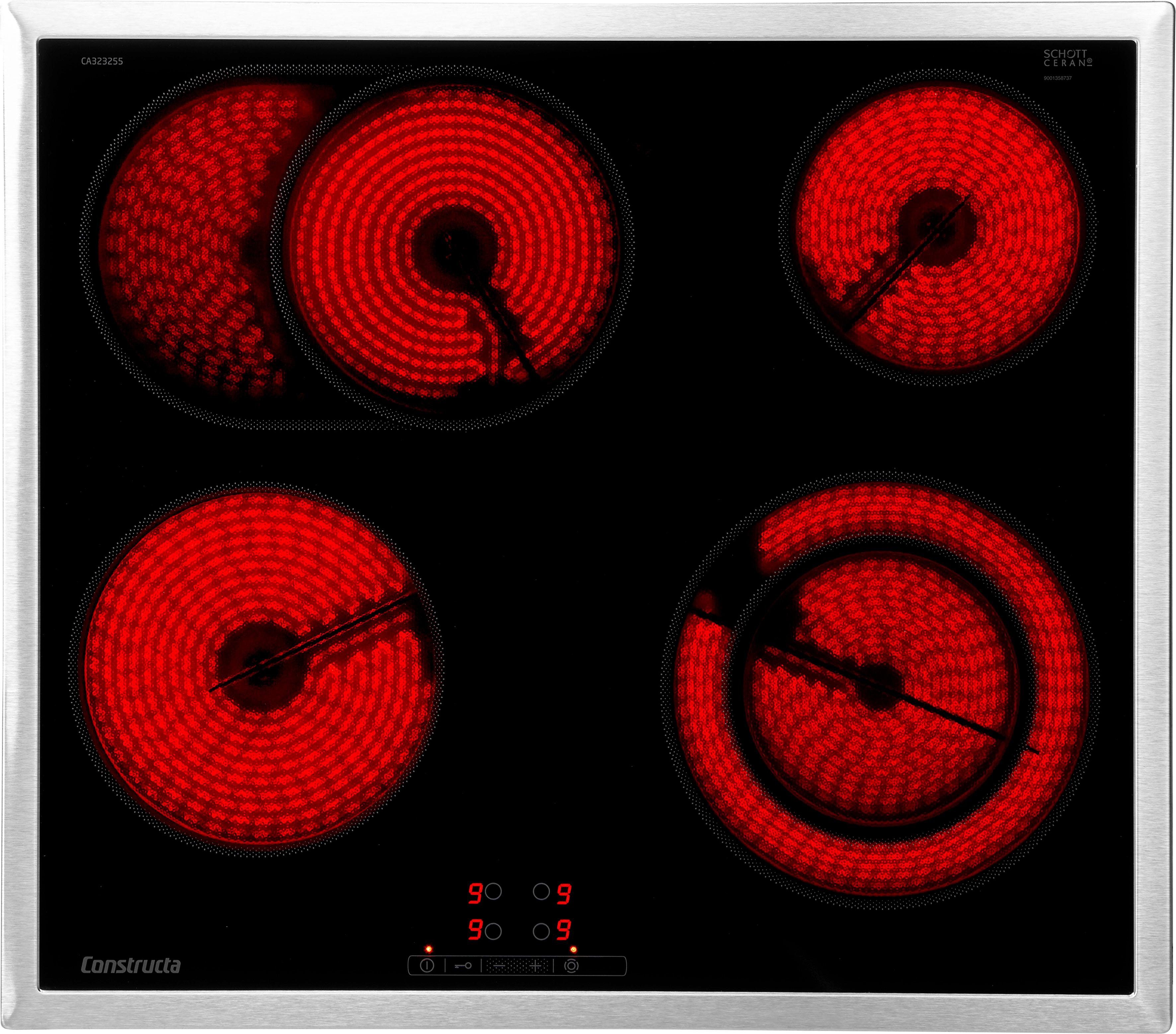 Constructa Elektrische kookplaat van SCHOTT CERAN® CA323255