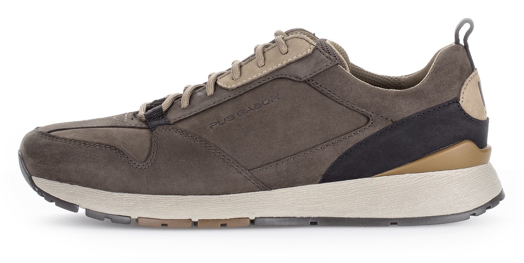 Pius Gabor Sneakers , vrijetijdsschoen, lage schoen, veterschoen met aantreklus, g-wijdte