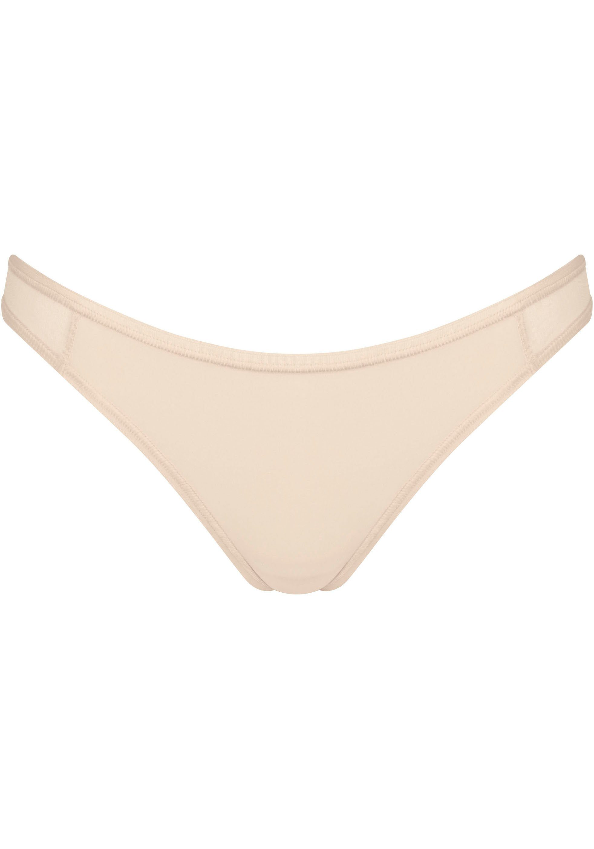 Sloggi Slip Soft ADAPT Tiny Tanga 2P past zich aan het lichaam aan (2 stuks, Set van 2)