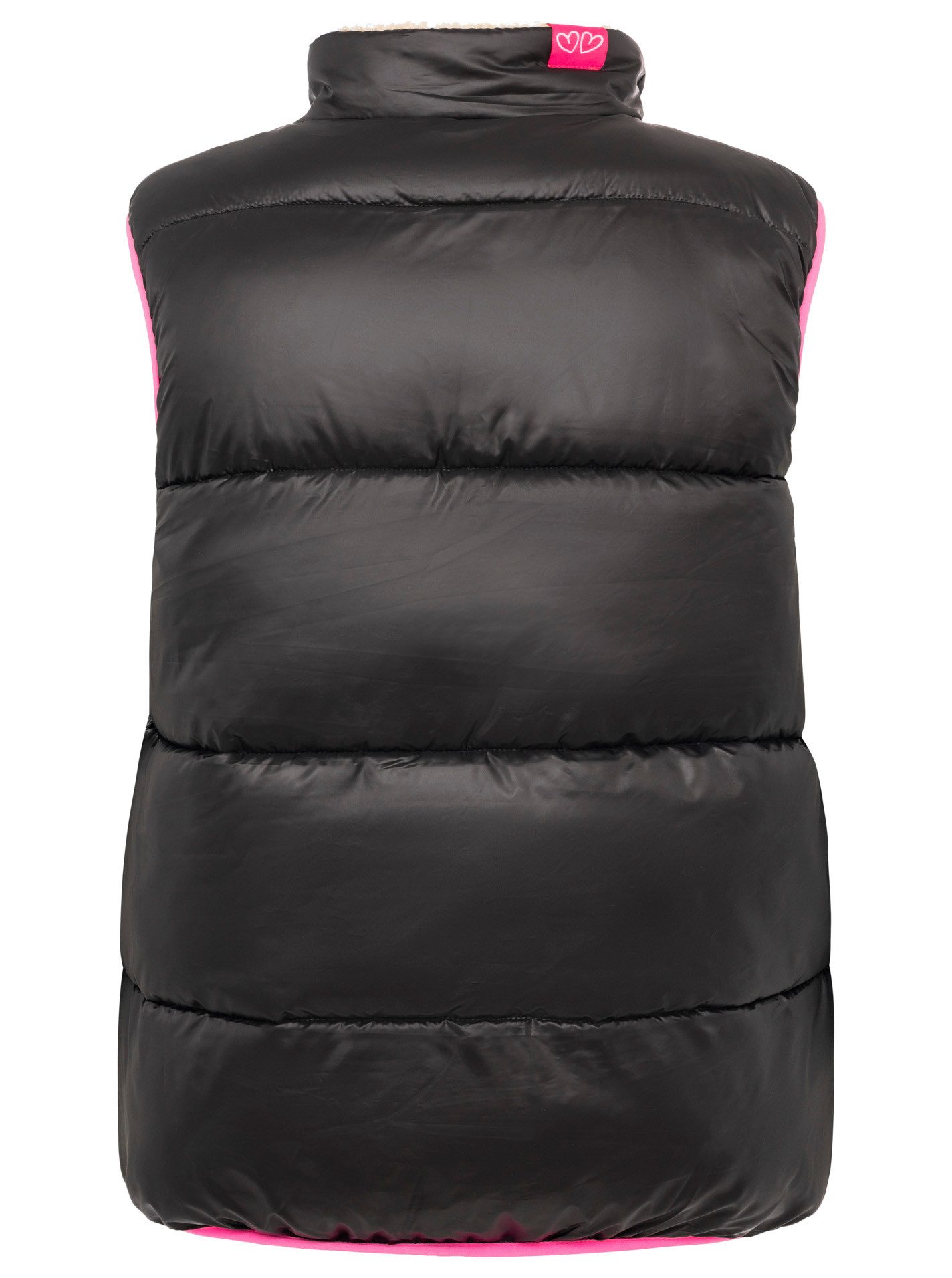 Zwillingsherz Reversible-gilet "Teddy Wendbar"