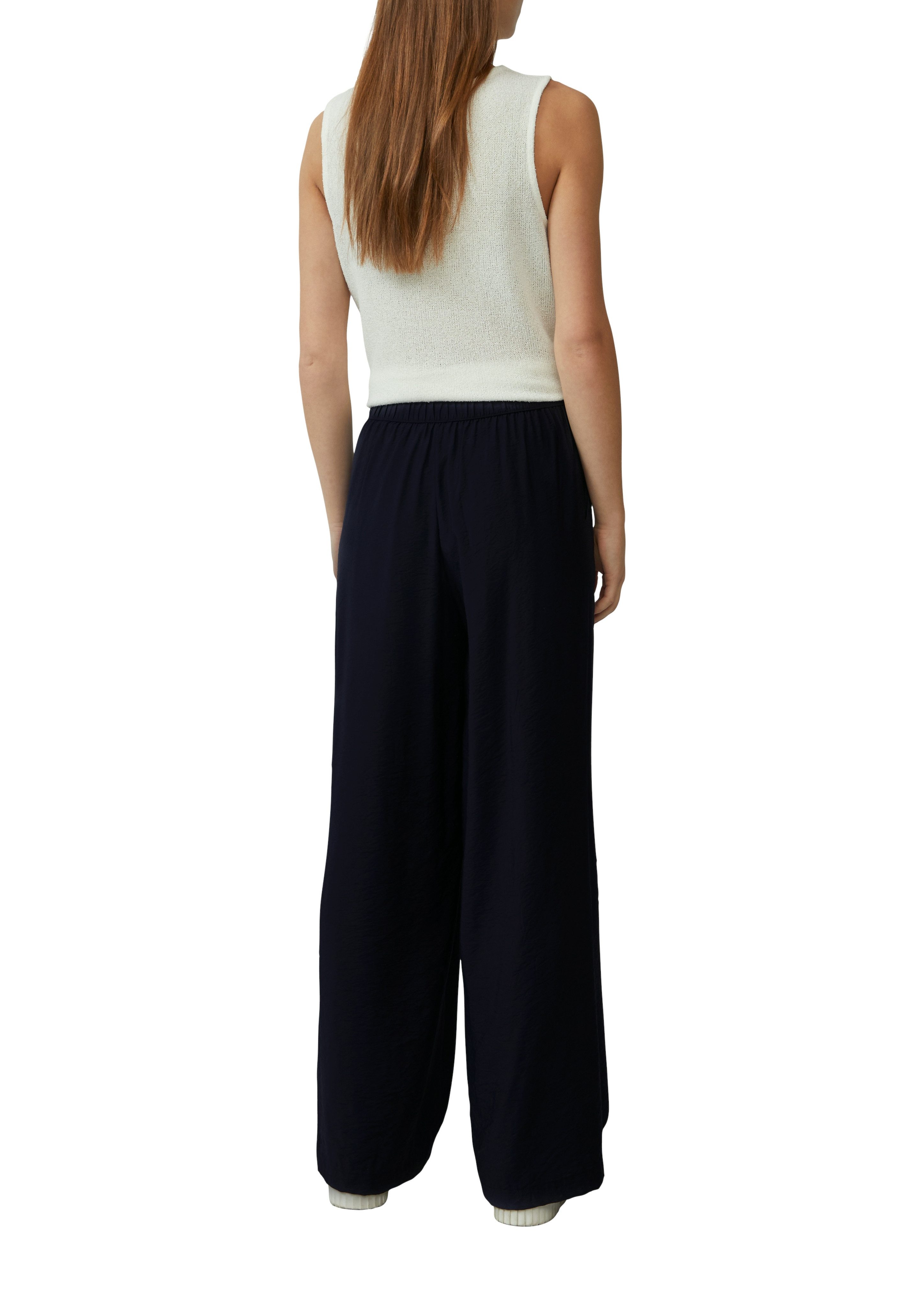 s.Oliver Stoffen broek met zakken