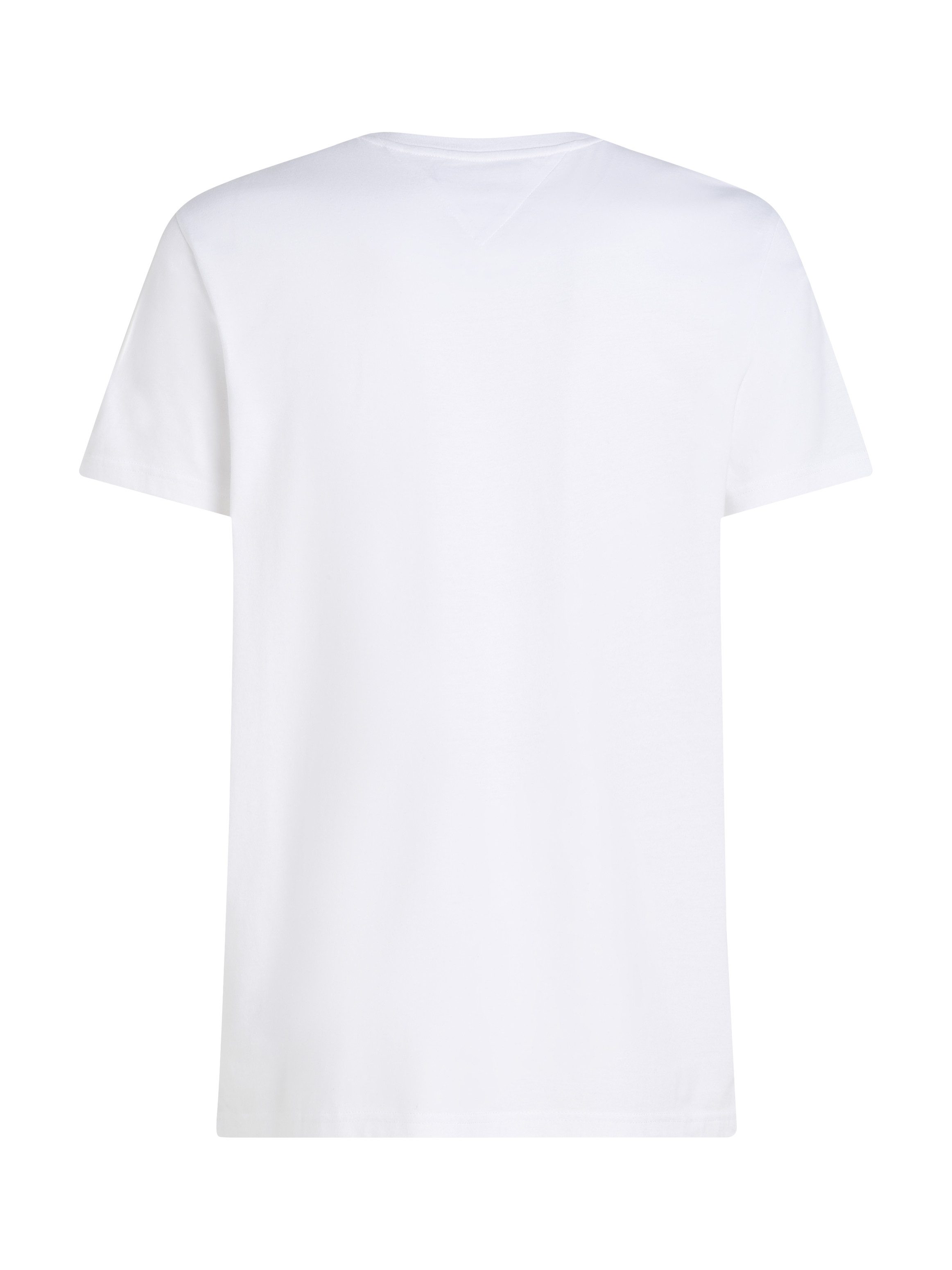 Tommy Hilfiger T-shirt RWB HILFIGER TEE Logoprint op borsthoogte
