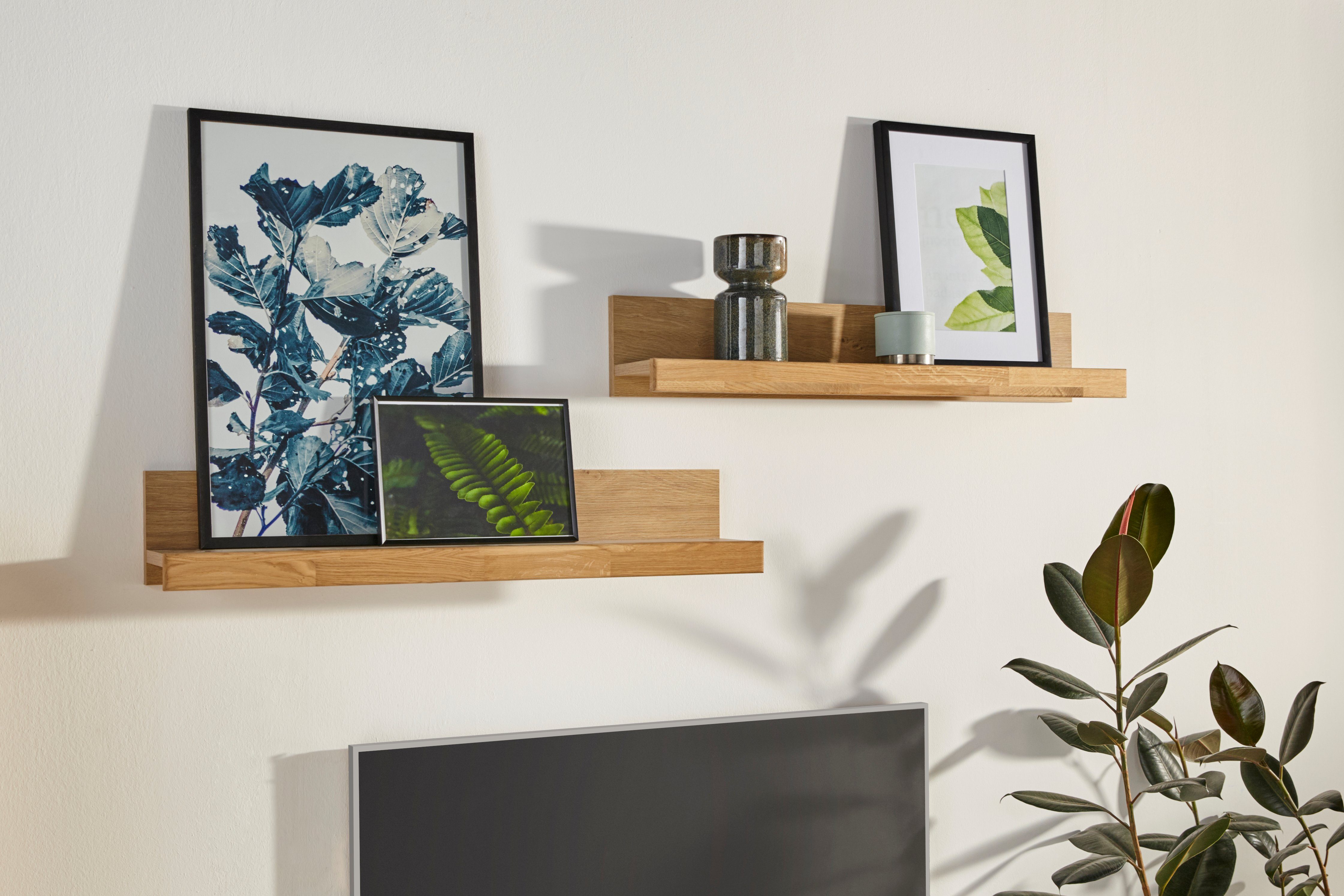 Home affaire Wandplank Kolding set van 2 (set)