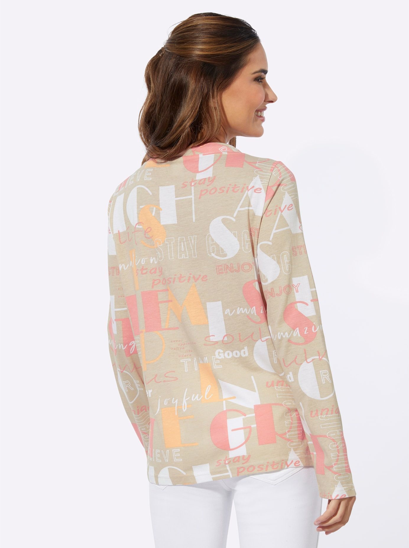 Classic Basics Shirt met lange mouwen (1-delig)