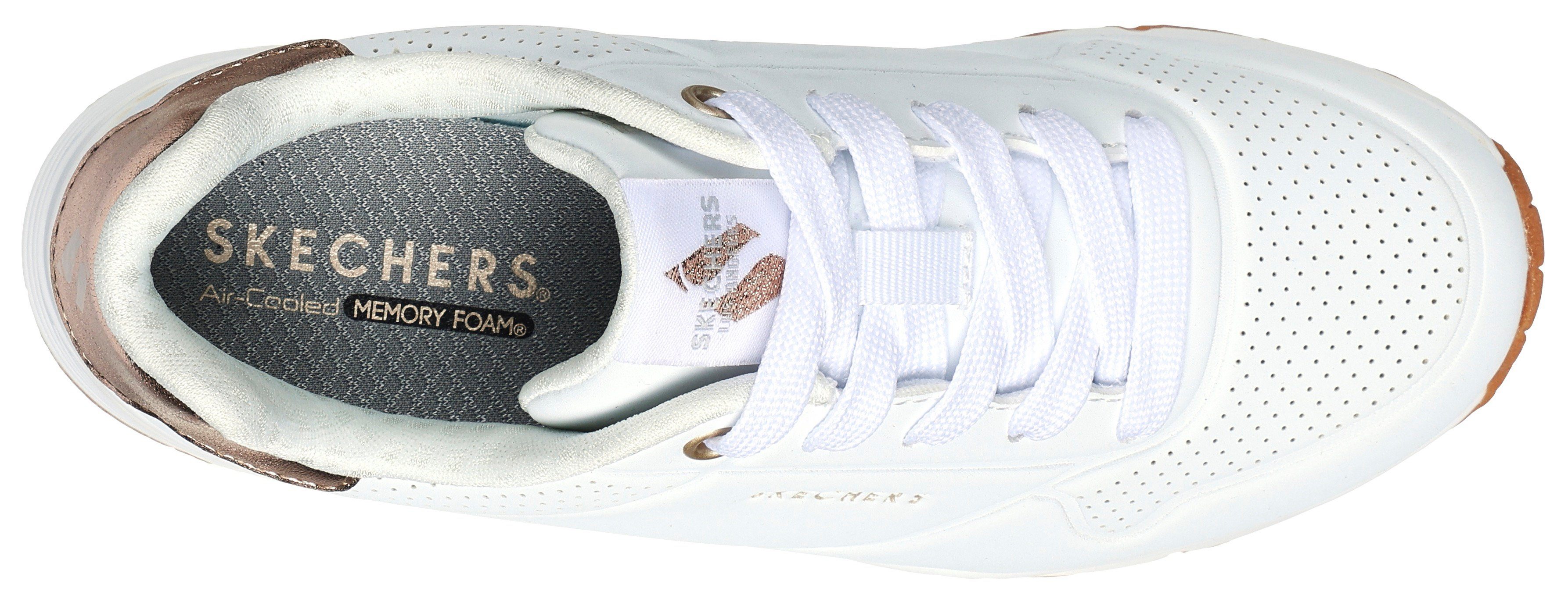 Skechers Sneakers ESS - STREET GIRLS , vrijetijdsschoen met gevoerde schacht, maat sjabloon te downloaden
