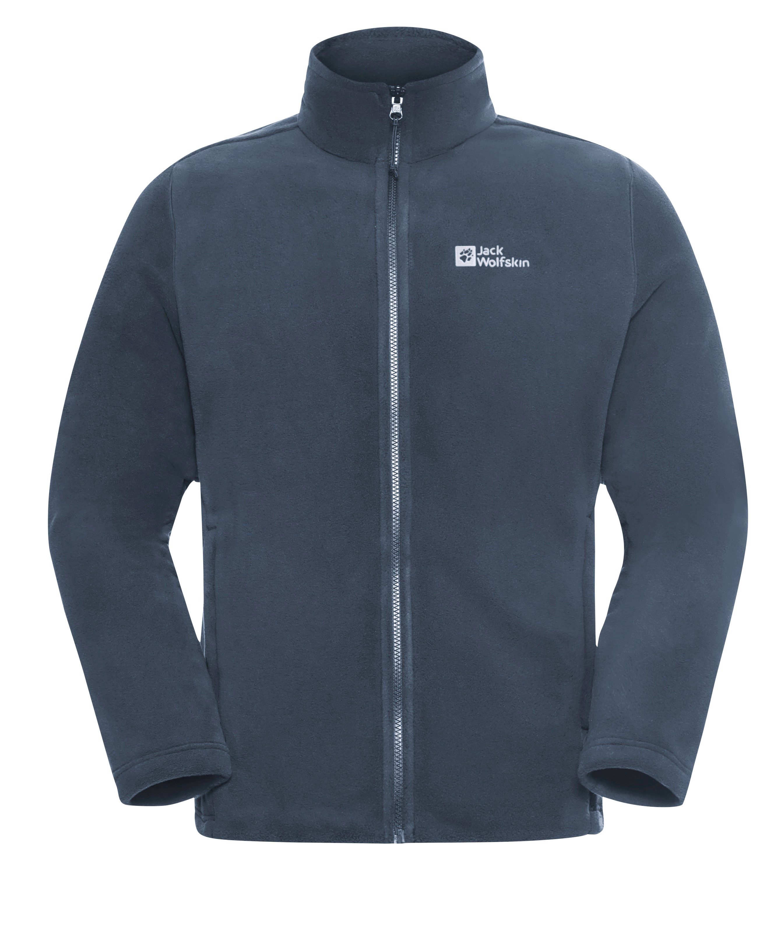 Jack Wolfskin Fleecejack WINTERSTEIN FZ M uit polartec 200, gedeeltelijk gerecycled
