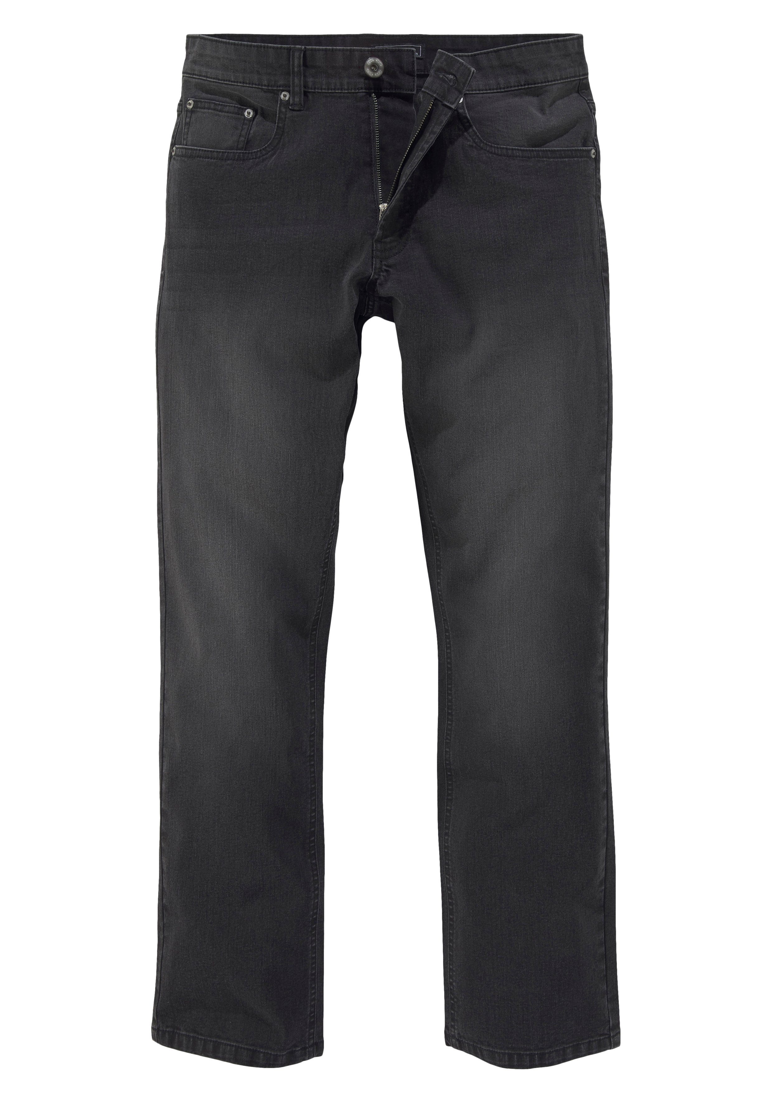 John Devin Straight jeans rechte pasvorm, rechte pasvorm, met used-wassing