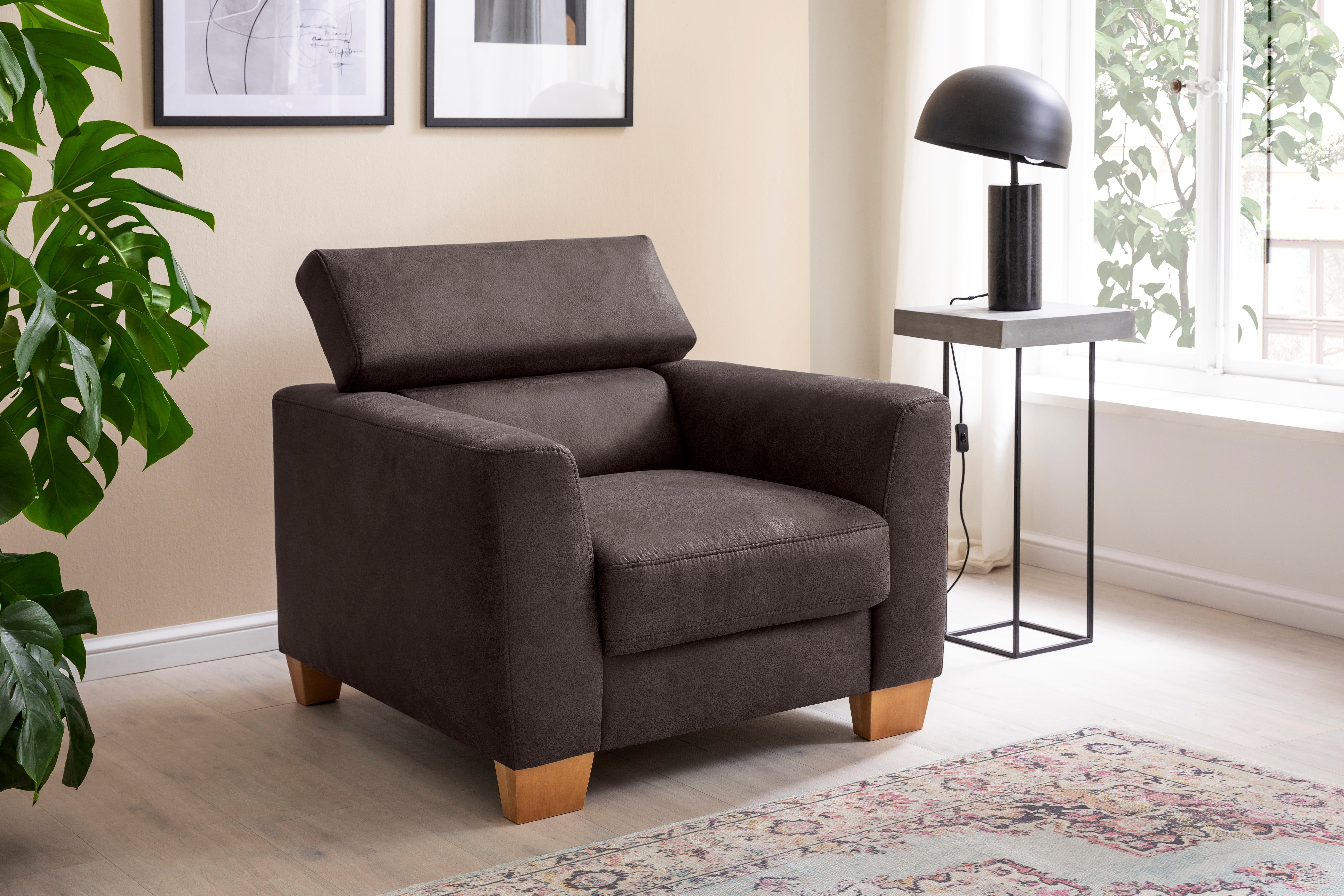 Home affaire Fauteuil Steve premium met verstelbare hoofdsteun