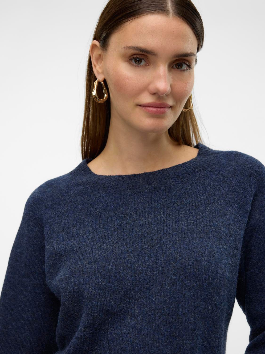 Vero Moda Trui met ronde hals VMDOFFY LS O-NECK BLOUSE GA NOOS