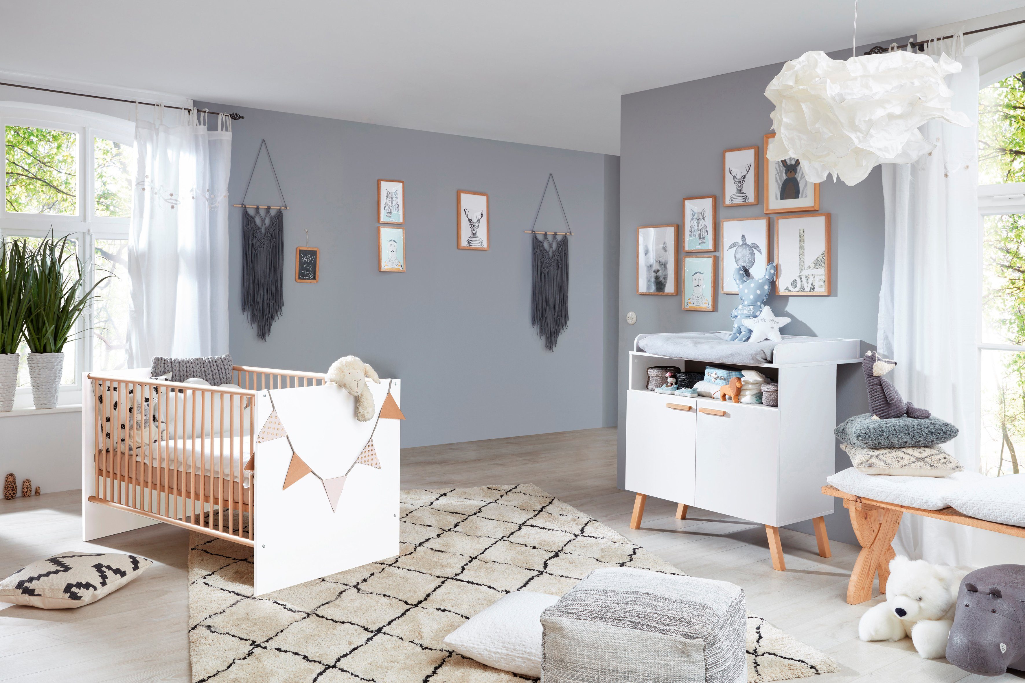 trendteam Babymeubelset Mats neutraal ontwerp (2-delig)