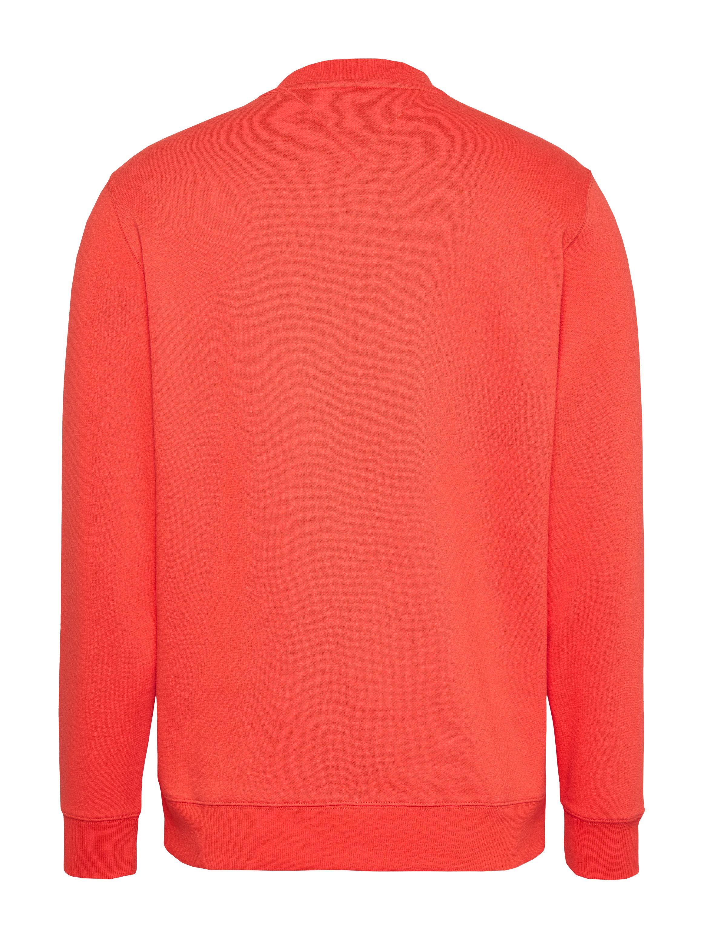 TOMMY JEANS Sweatshirt TJM REG S FLAG CREW Met geborduurd merklogo op borsthoogte