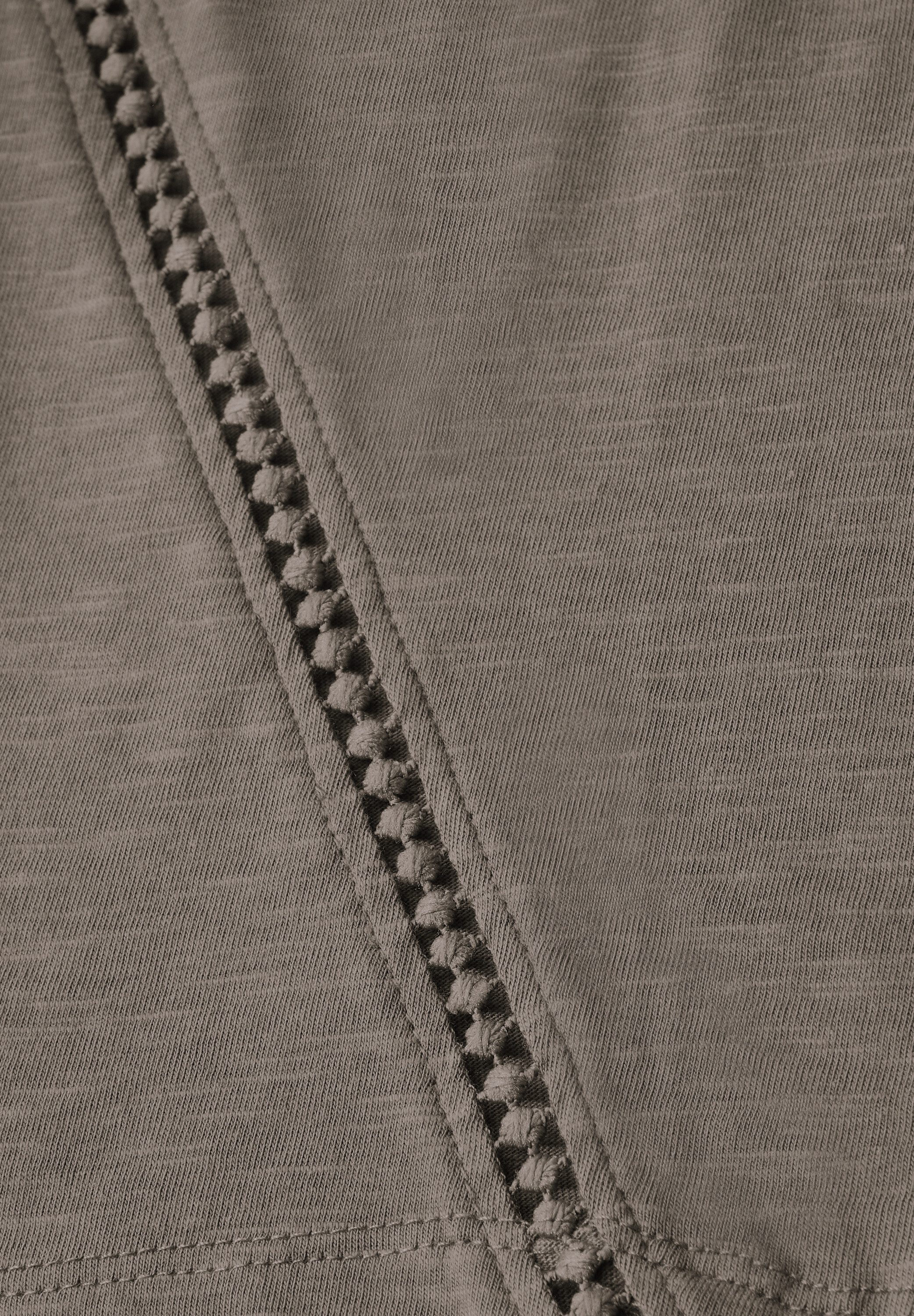 STREET ONE Shirttop met gehaakte details