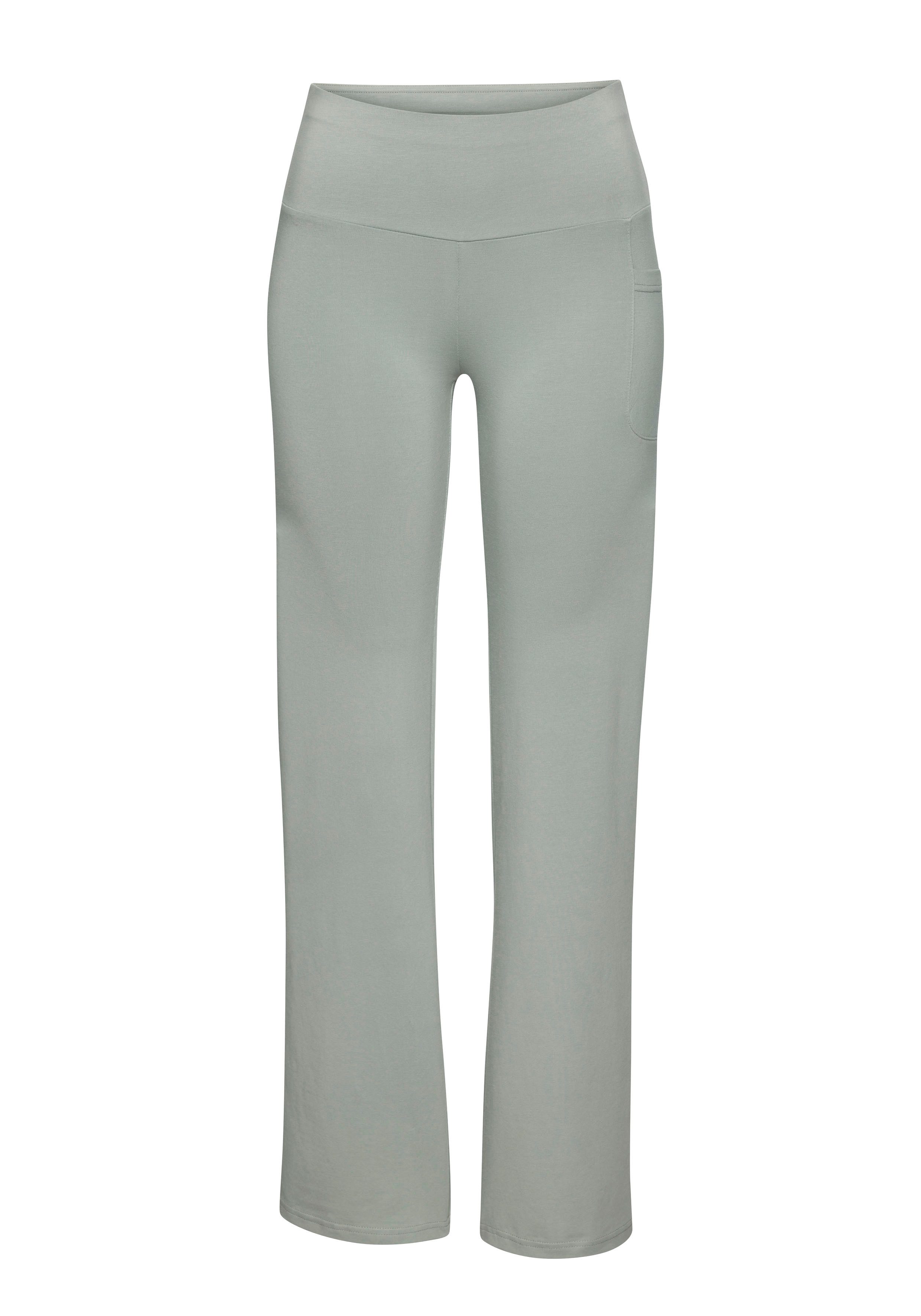 active by Lascana Jazzpants met telefoontas, loungewear