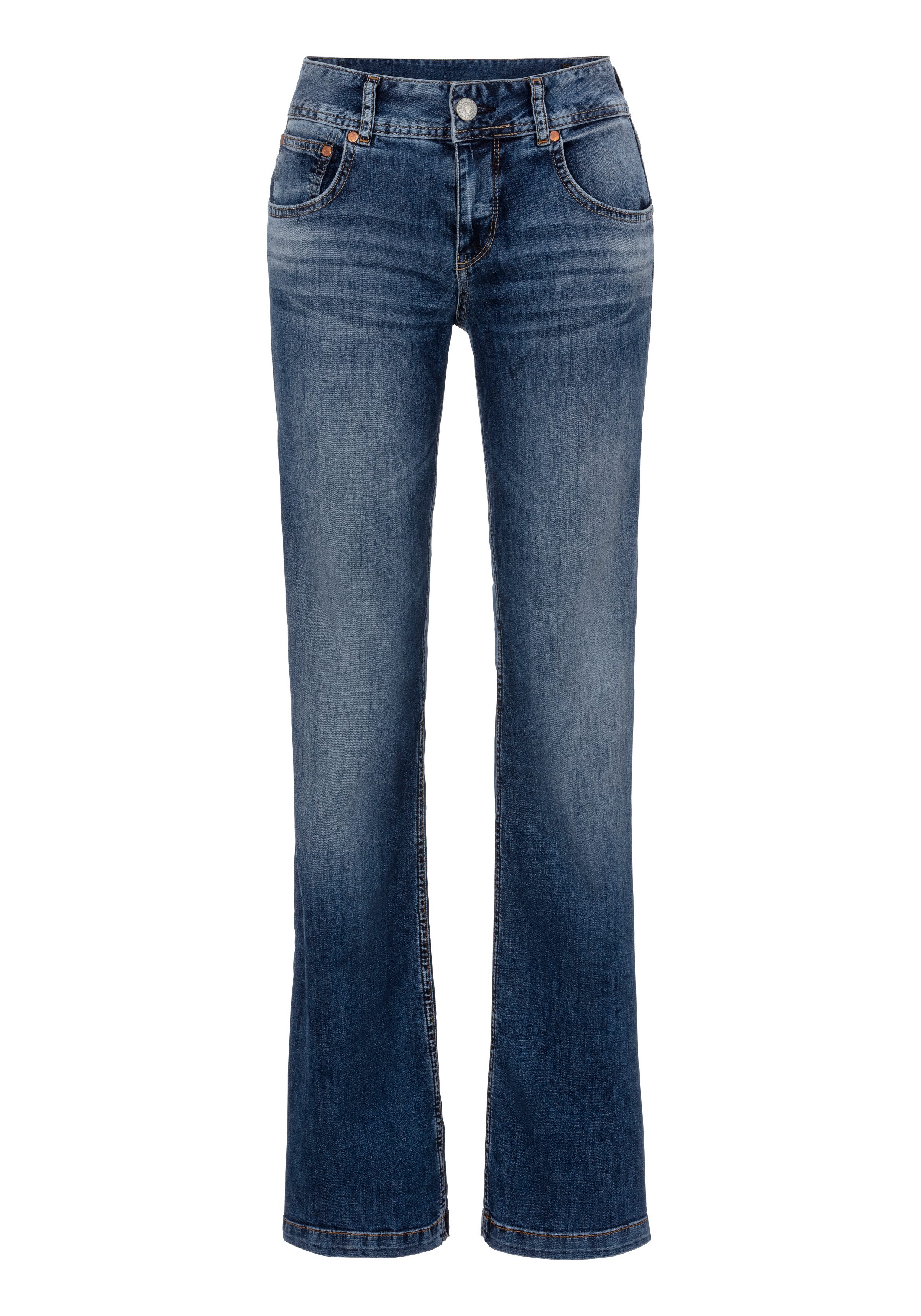 Herrlicher 5-pocket jeans Edna Recycled Denim Light
