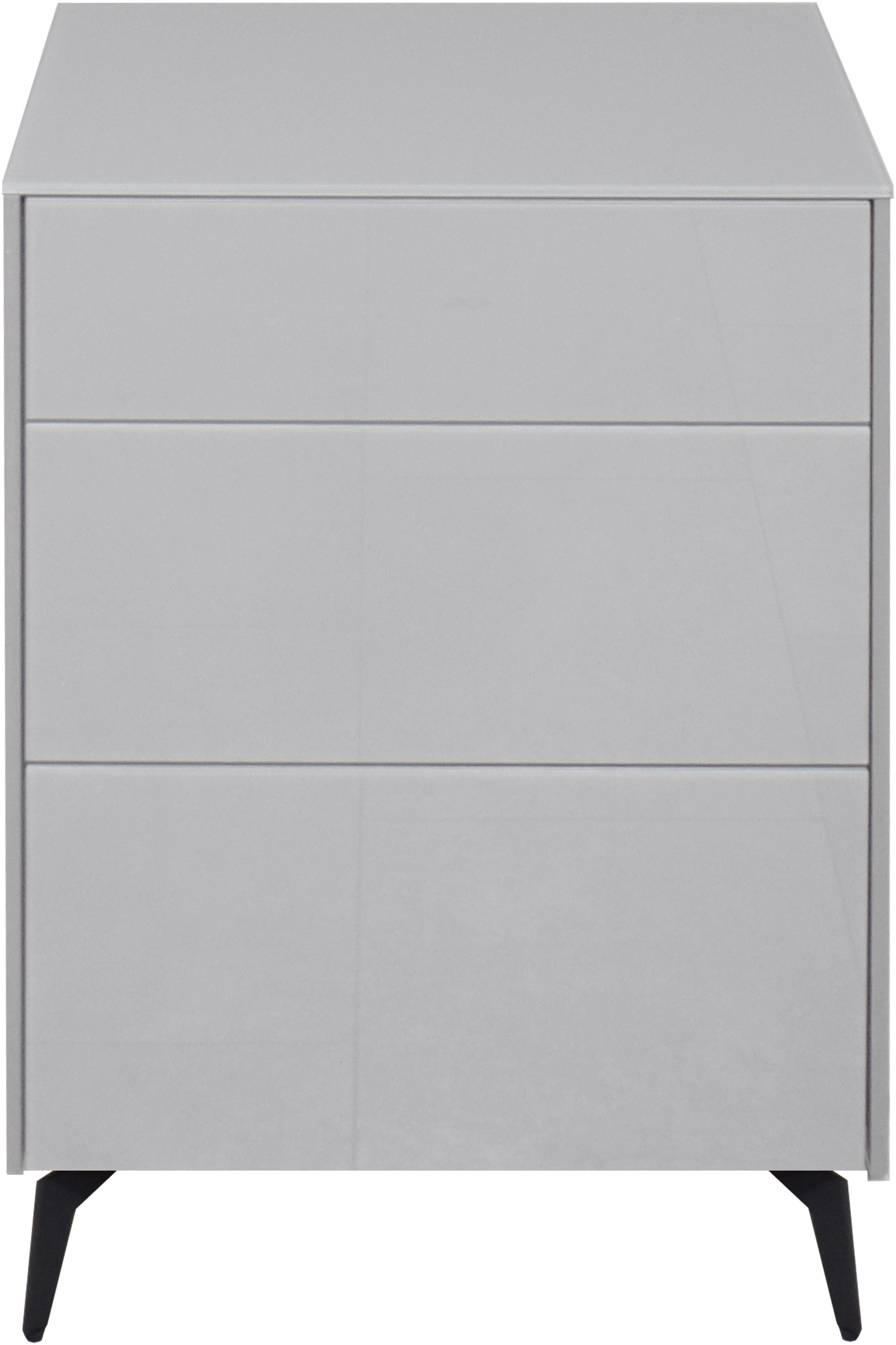 Mäusbacher Kast Imola BESTSELLER! Mäusbacher commode met glasfront en glazen bovenblad