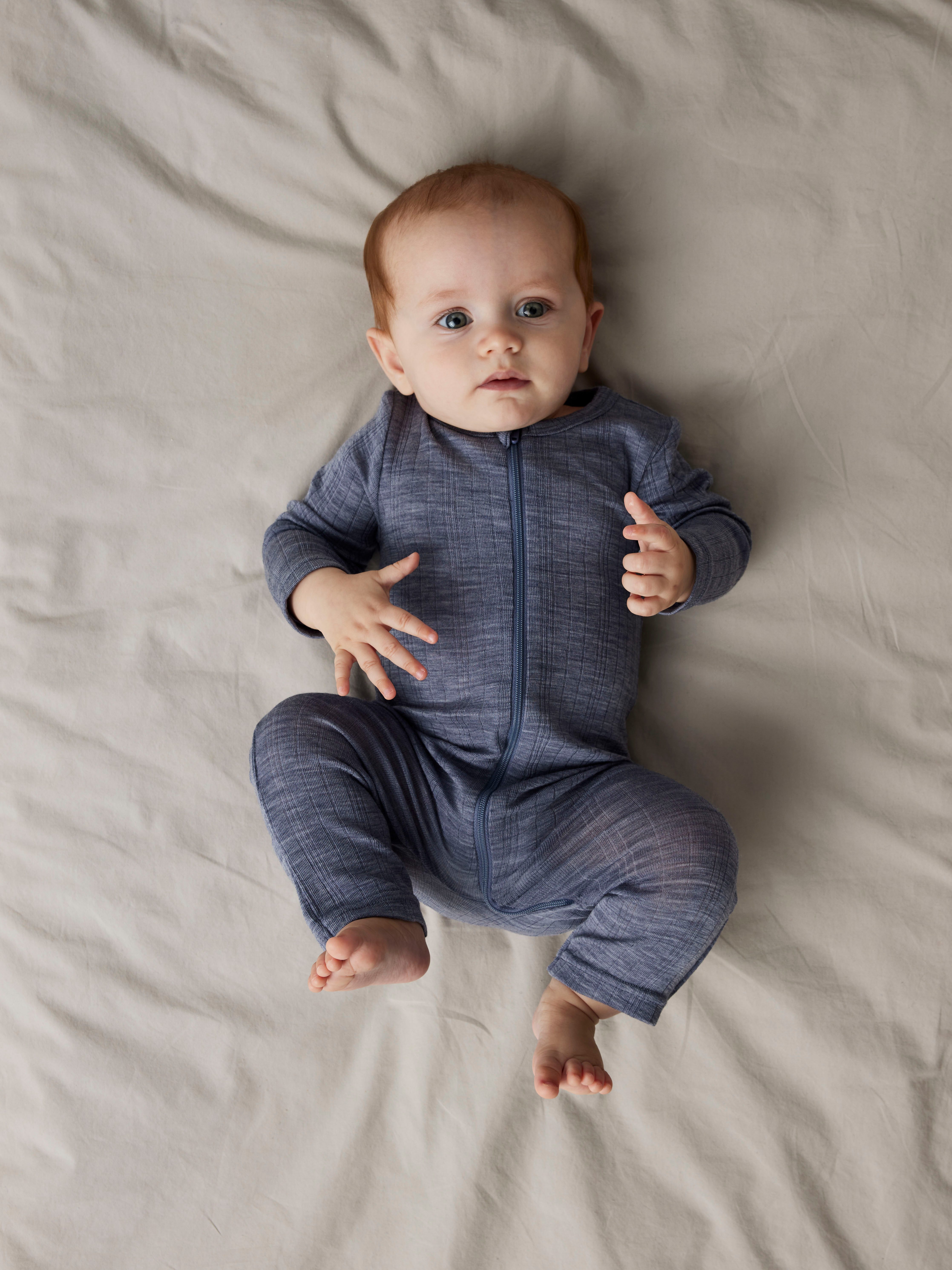 Name It Pyjama NBMWANG WOOL NEEDLE NIGHTSUIT SOLID NOOS