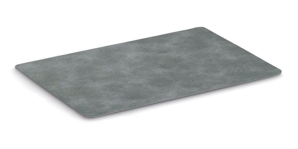 Zeller Present Set placemats Kunstleer, 6-delig, 30 x 42,5 cm (set, 6 stuks)