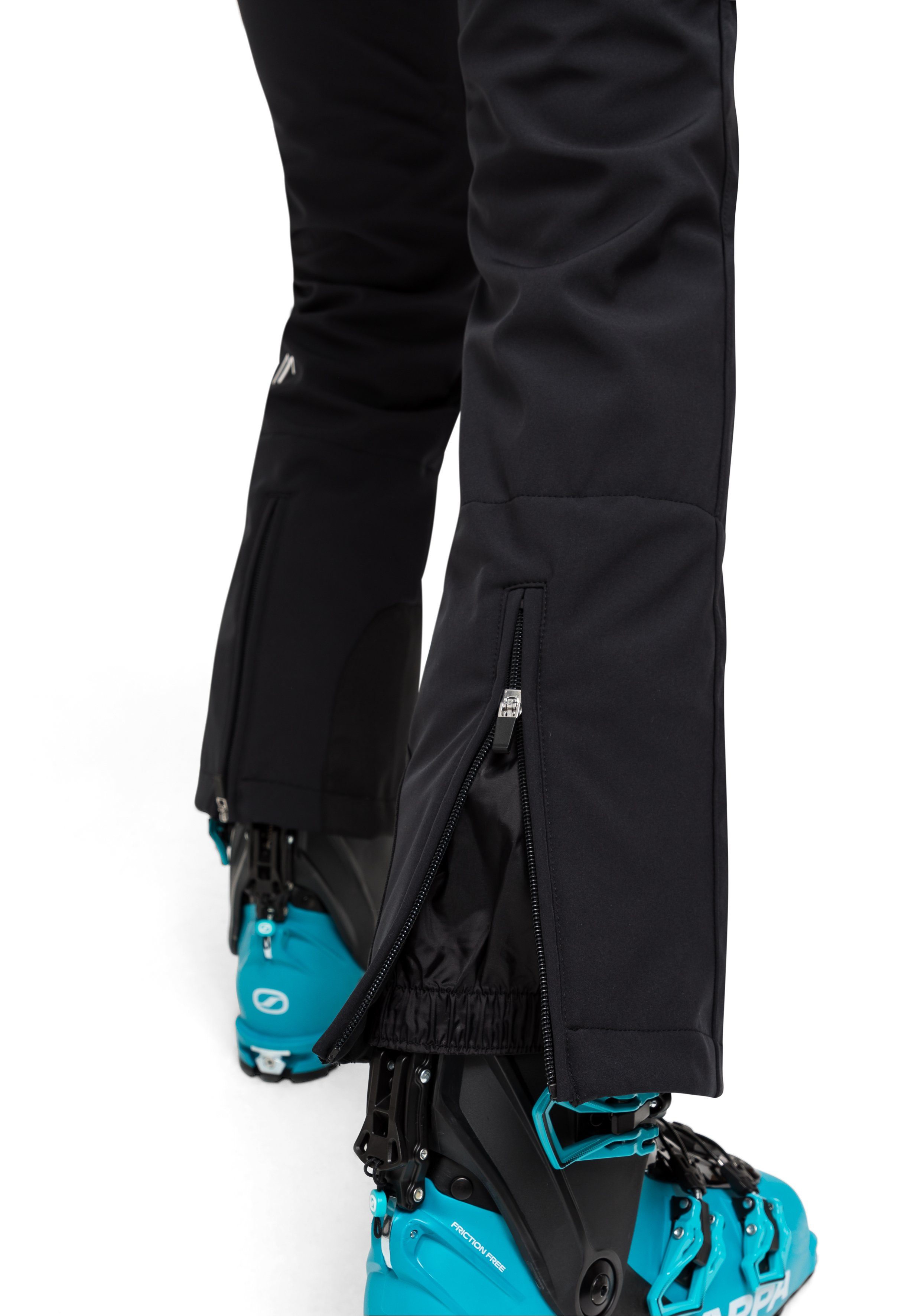 Maier Sports Skibroek Mary Nauwsluitende softshell-broek in elegant, sportief silhouet