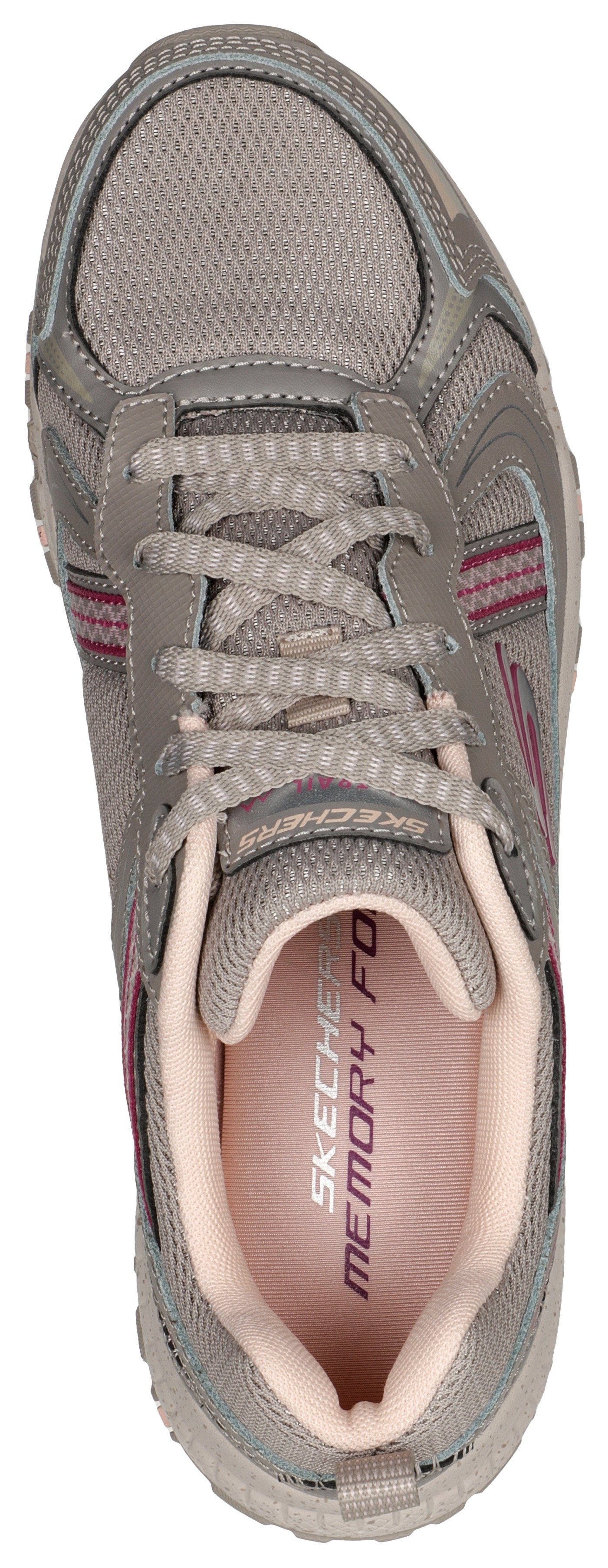 Skechers Veterschoenen HILLCREST - VAST ADVENTURE met memory foam-binnenzool, vrijetijdsschoen, lage schoen, veterschoen