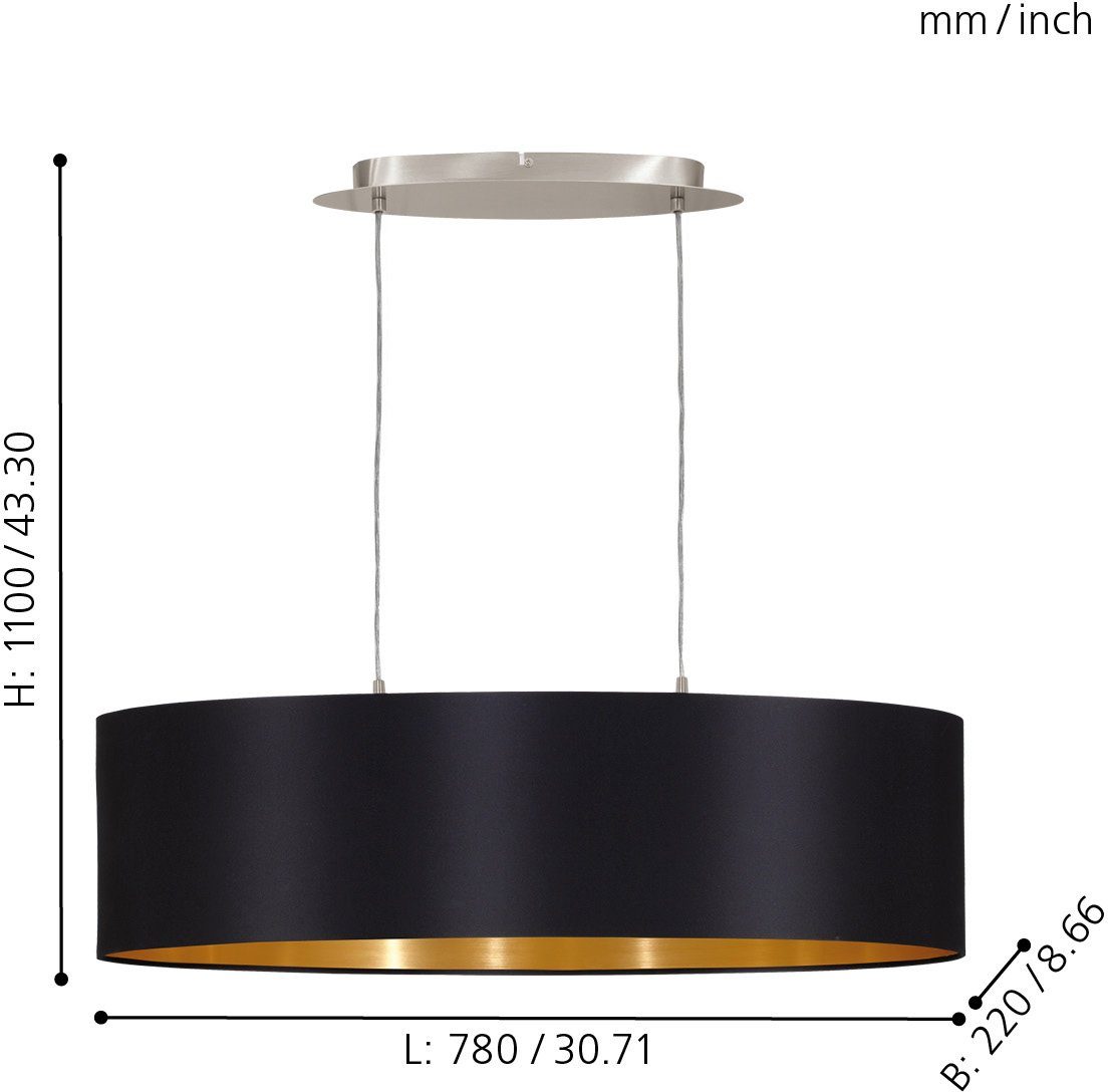 EGLO Hanglamp MASERLO Hanglamp, hanglamp