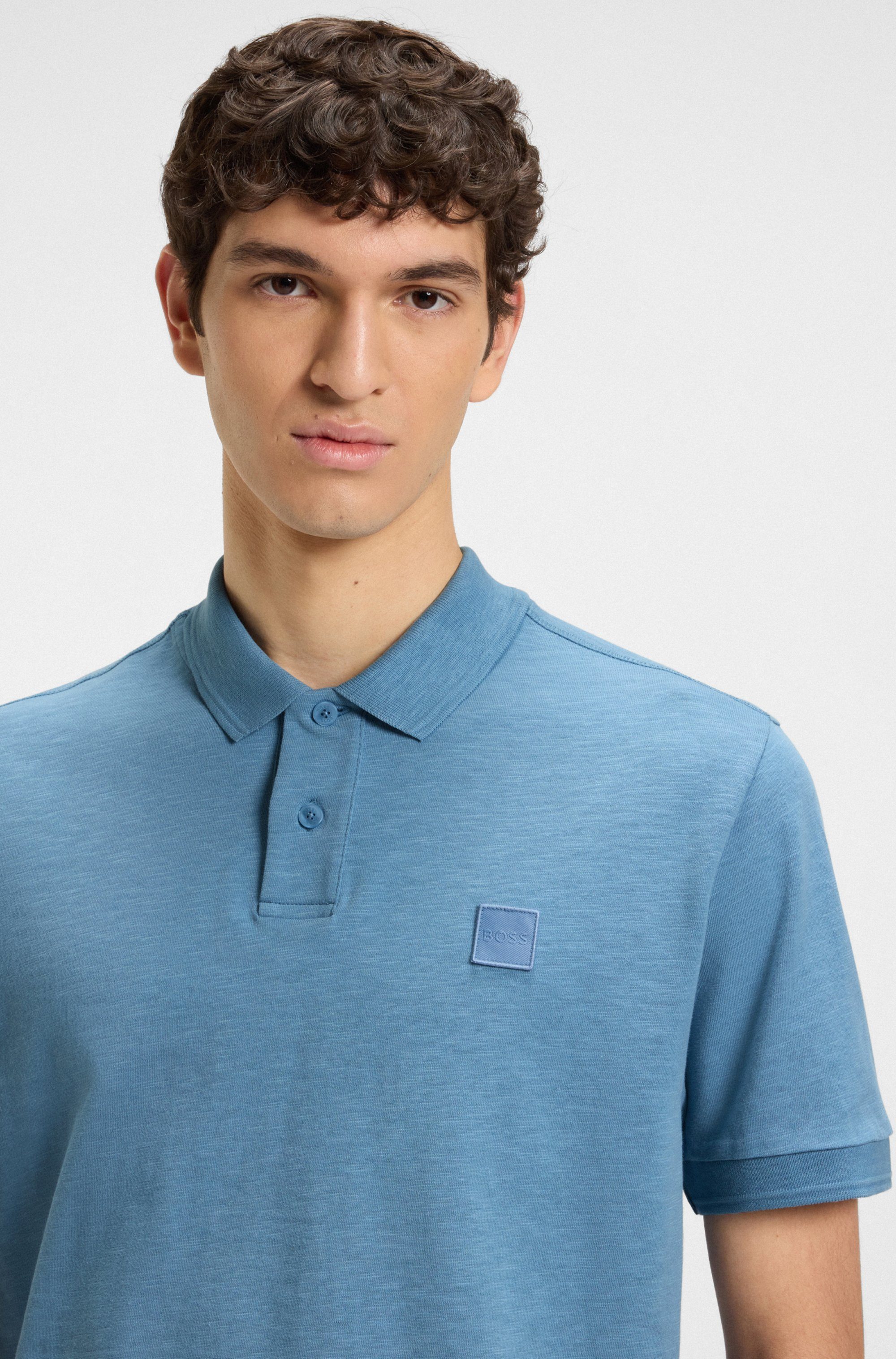 Boss Orange Poloshirt Pe_linenlogo